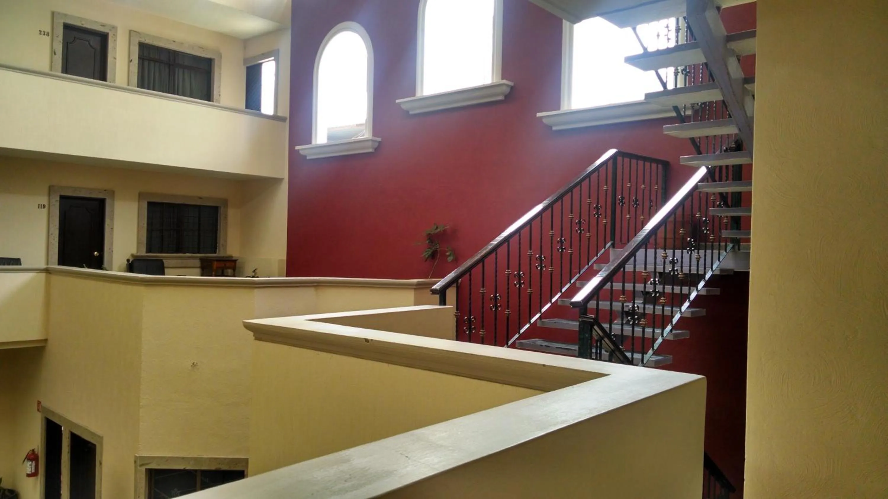 Property building in Hotel Plaza Hidalgo