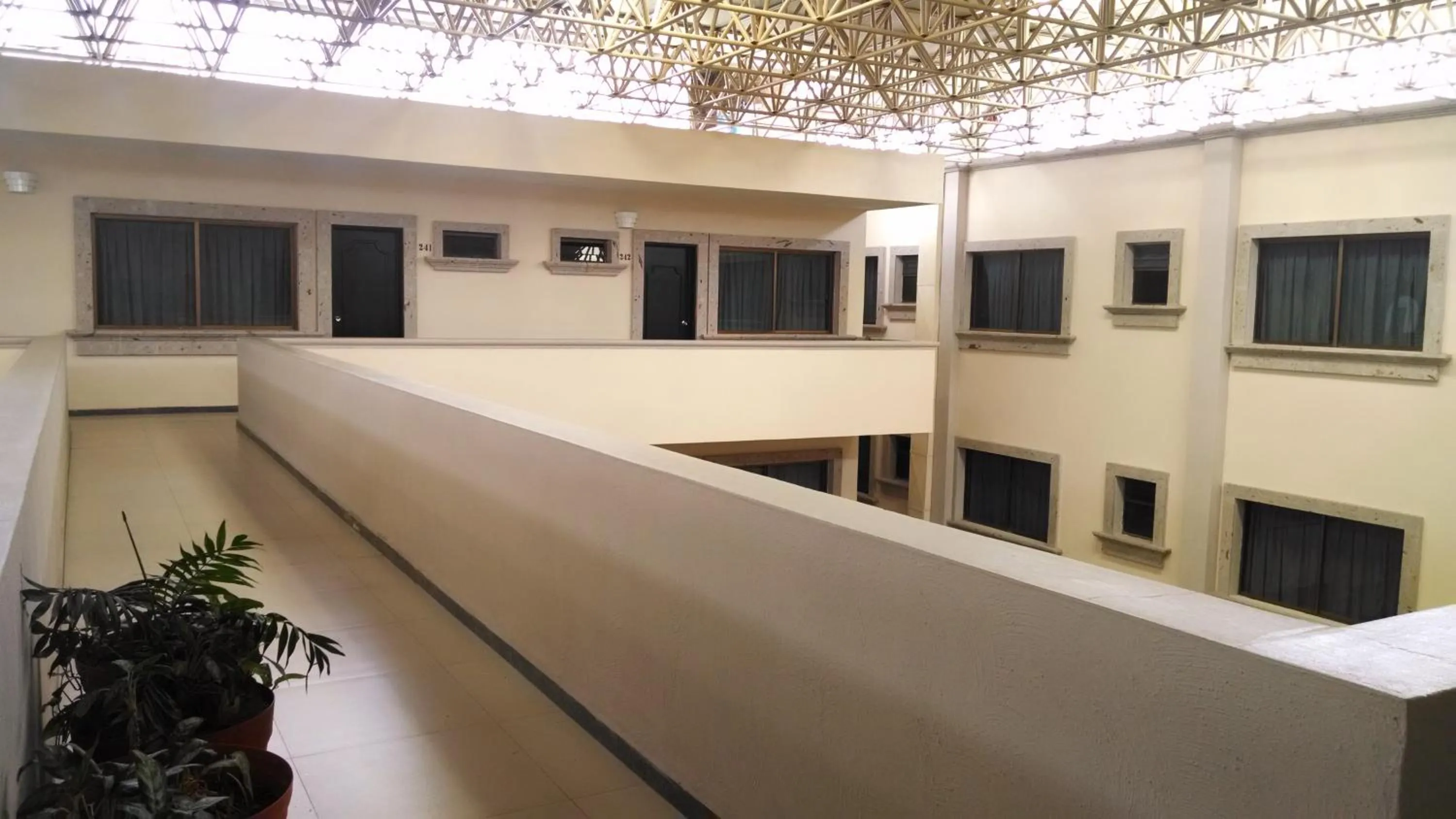 Property building in Hotel Plaza Hidalgo