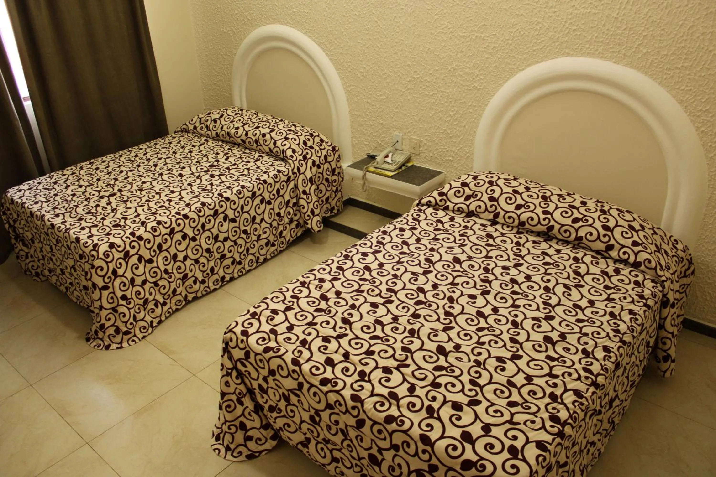 Bed in Hotel Plaza Hidalgo