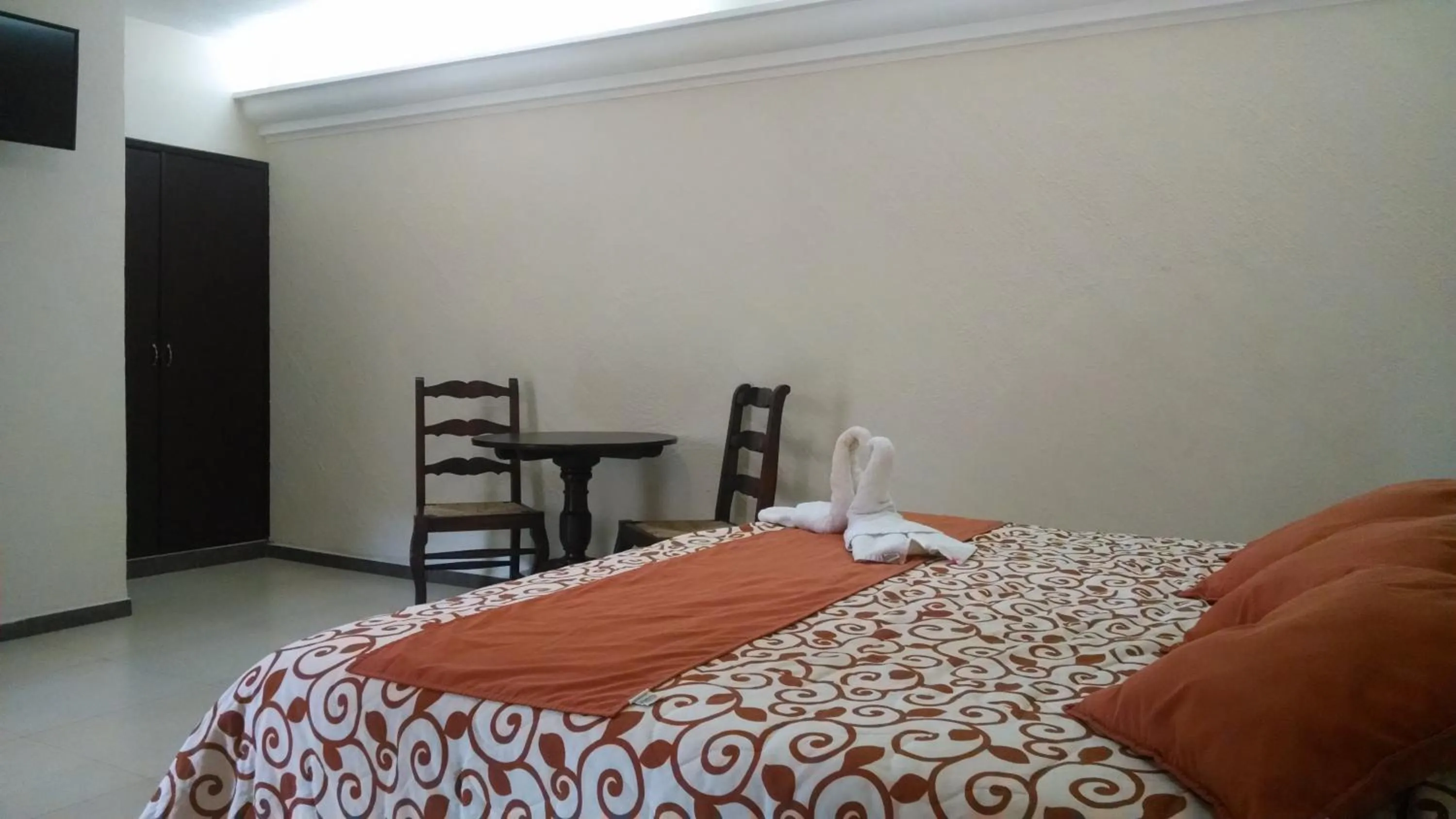 Bed in Hotel Plaza Hidalgo