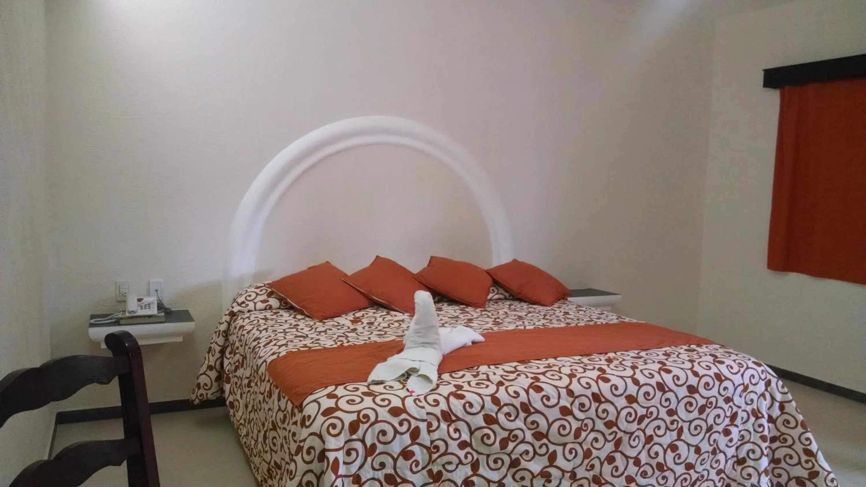 Bed in Hotel Plaza Hidalgo