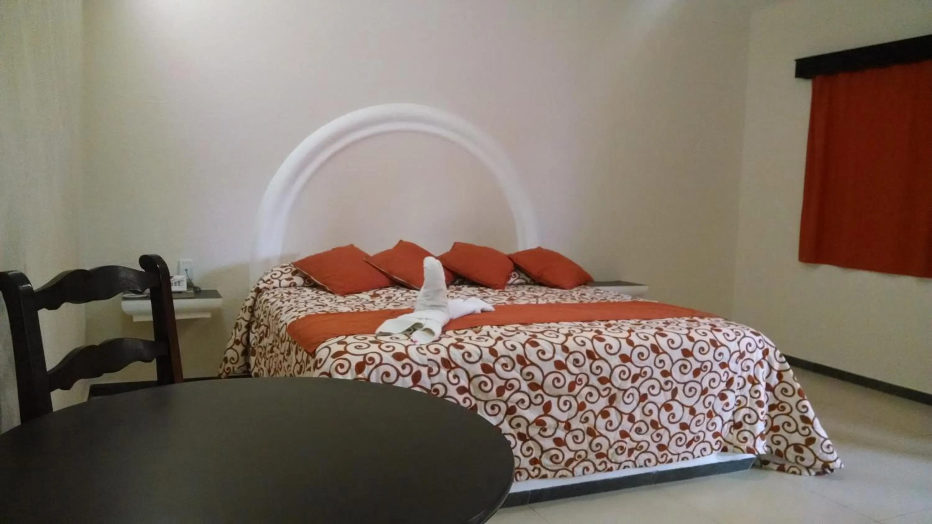 Bed in Hotel Plaza Hidalgo