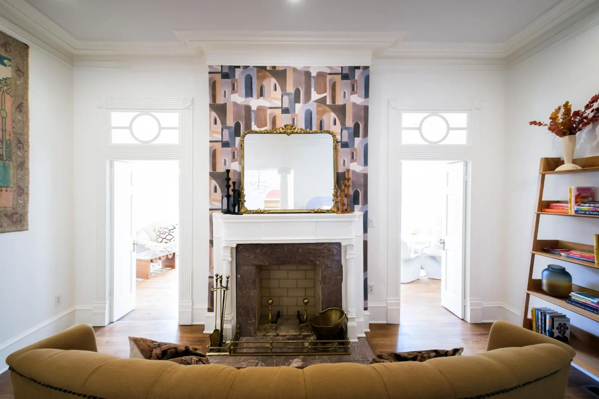 Living room in Swann House