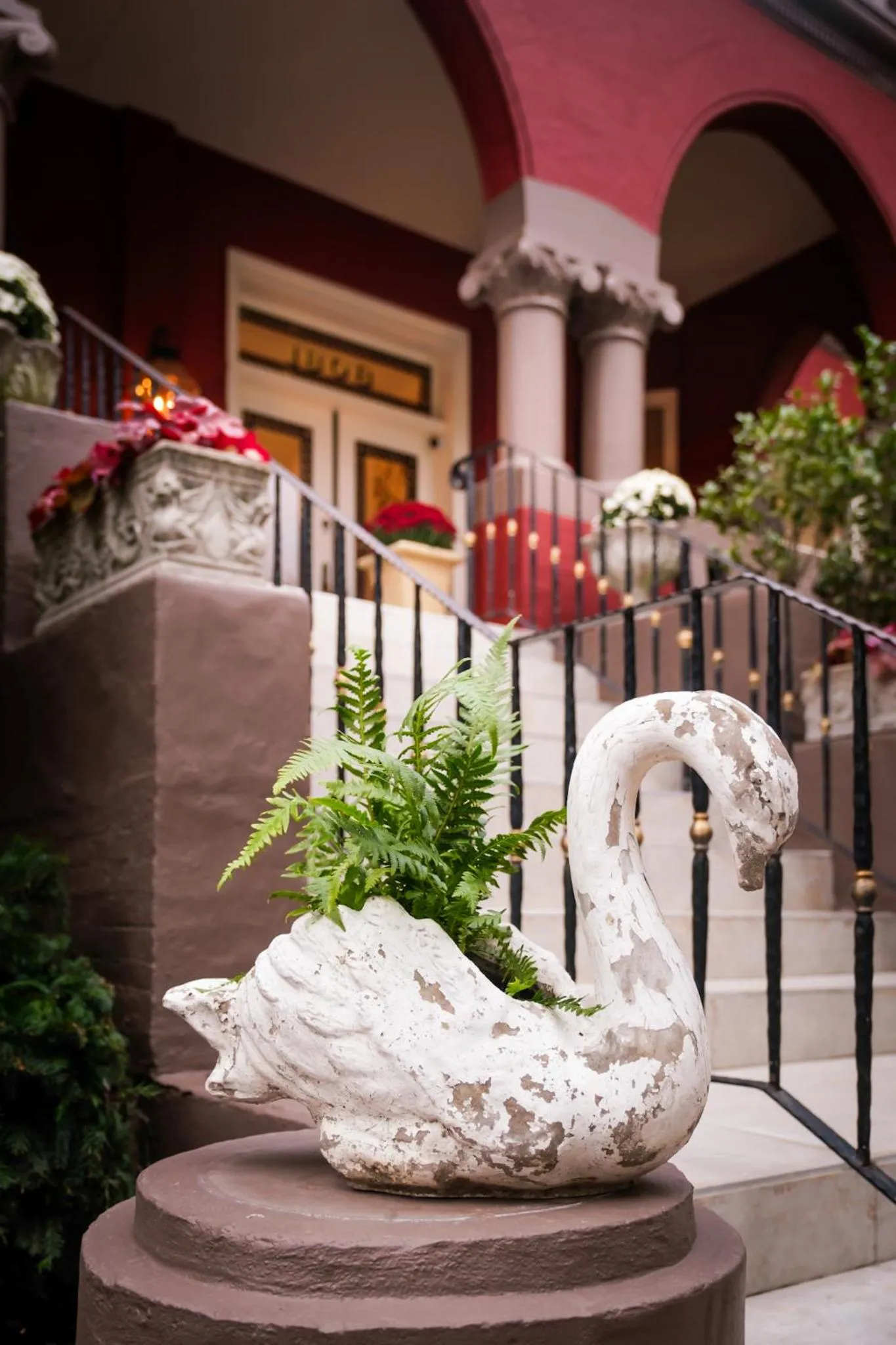 Decorative detail in Swann House