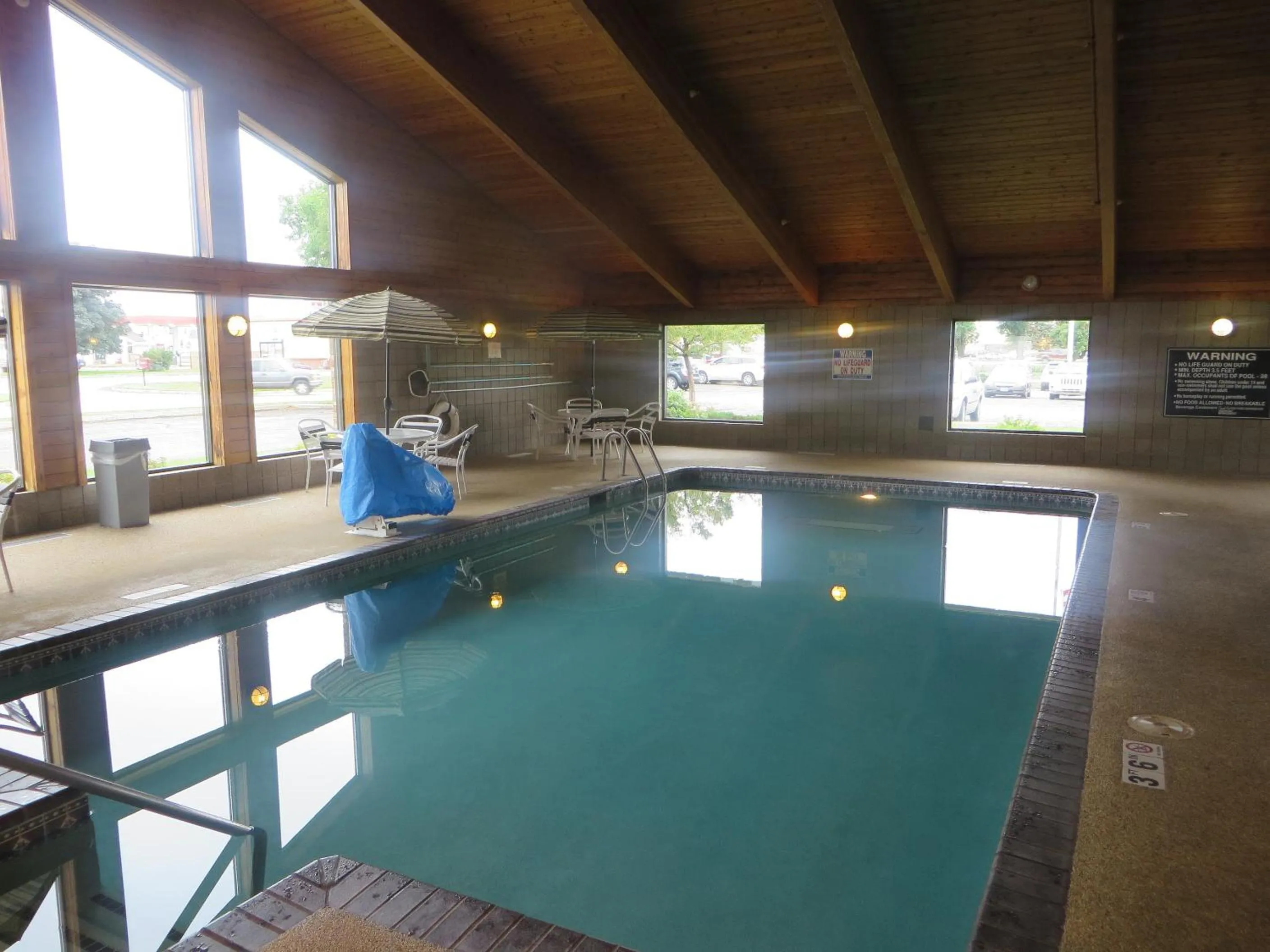 Swimming pool in AmericInn by Wyndham Worthington