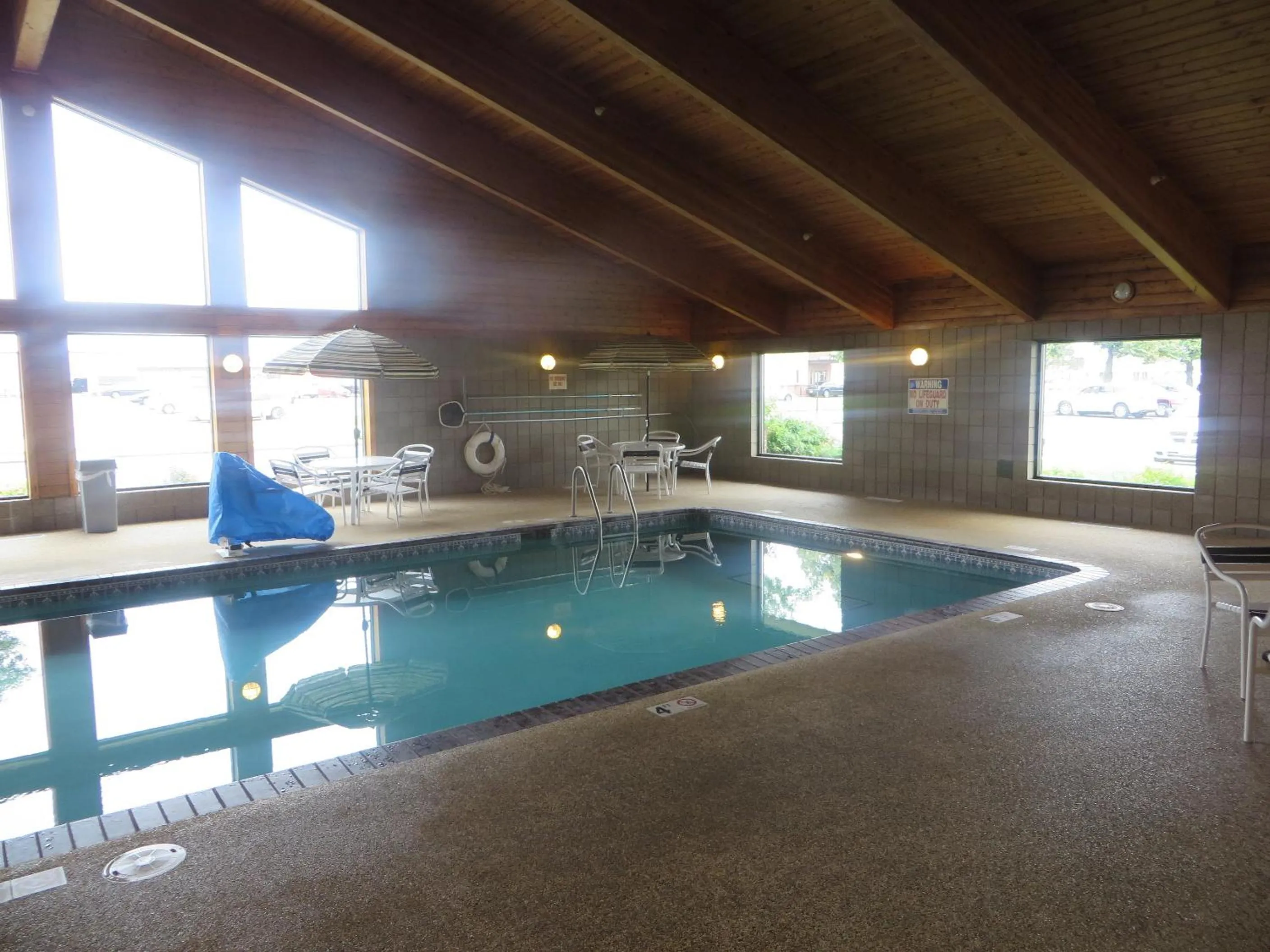 Swimming pool in AmericInn by Wyndham Worthington