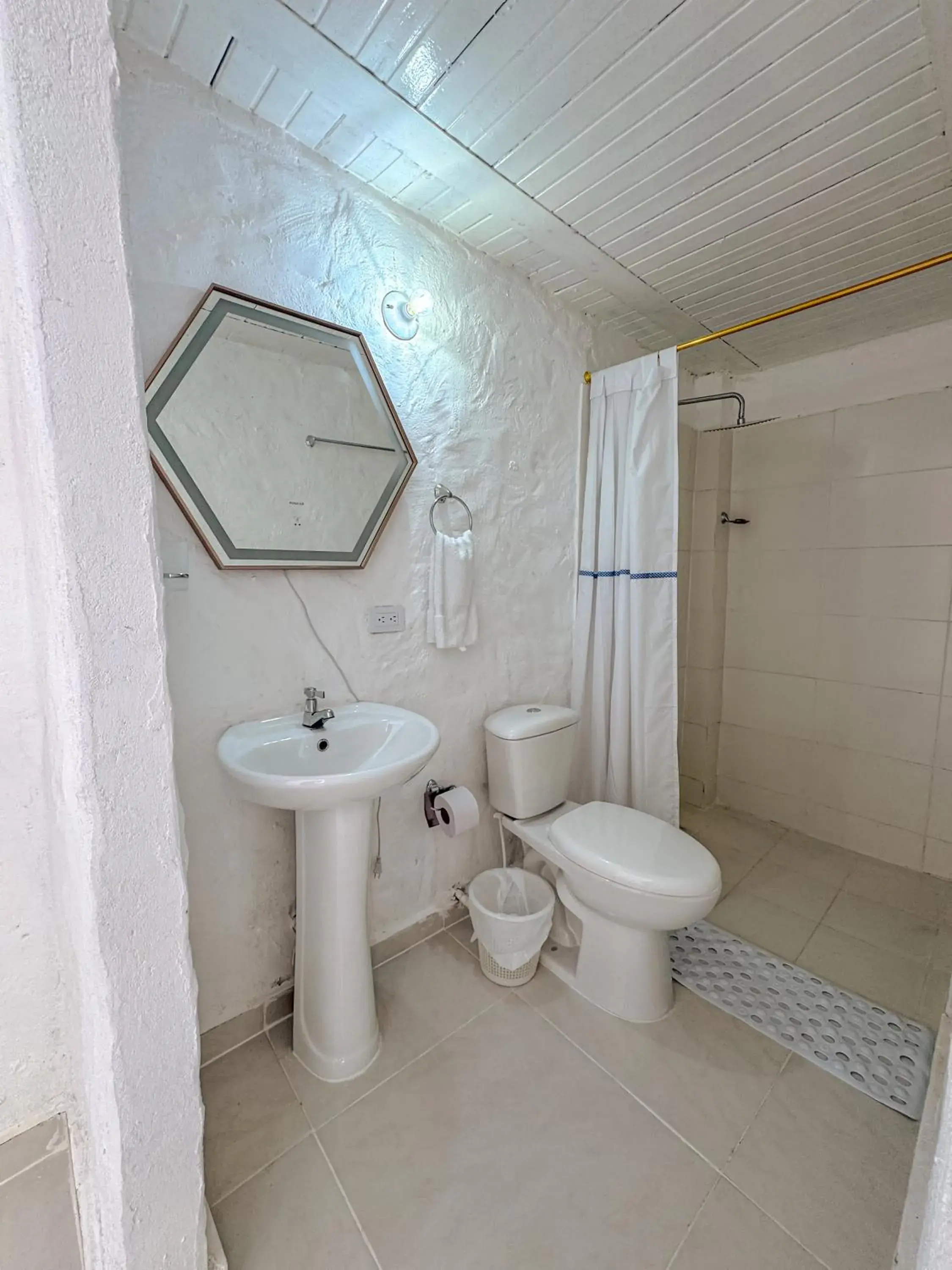 Triple Room with Private Bathroom in Hosteria Casa del Ángel Triple Room with Private Bathroom in Hosteria Casa del Ángel