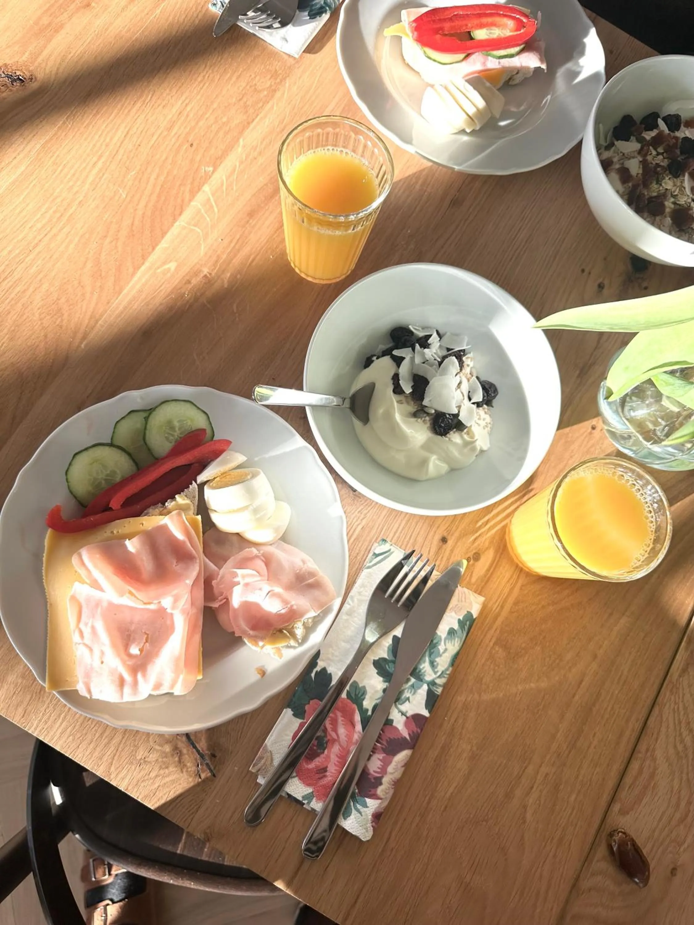 Food and drinks in Hotel Stafholt