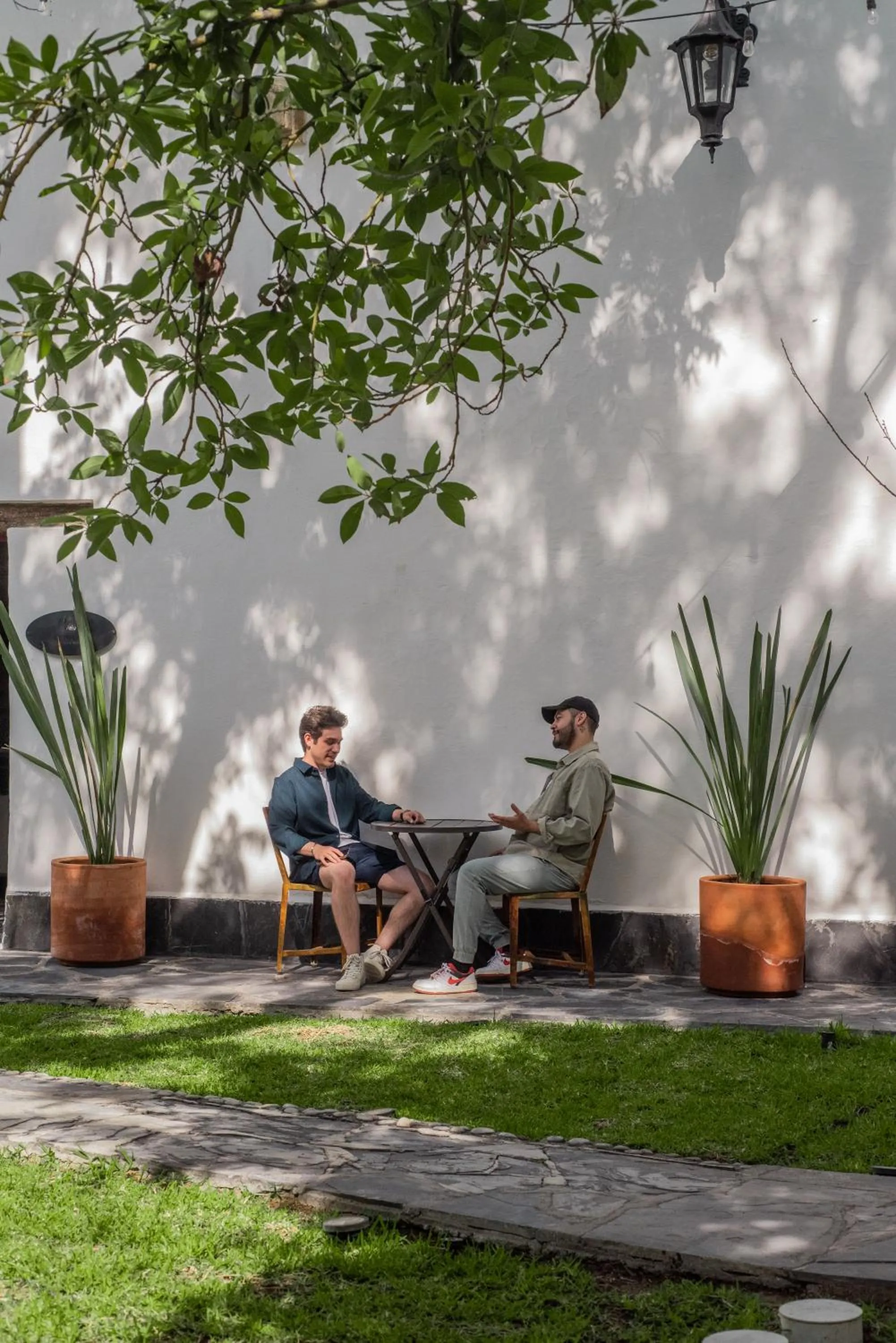 Inner courtyard view in Casa Raco - Parras de la Fuente