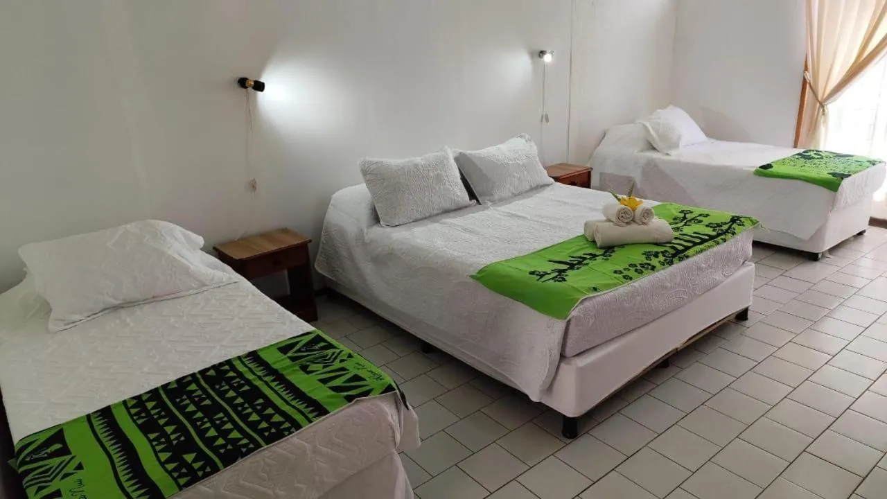 Bed in Hotel Hotu Matua by EI