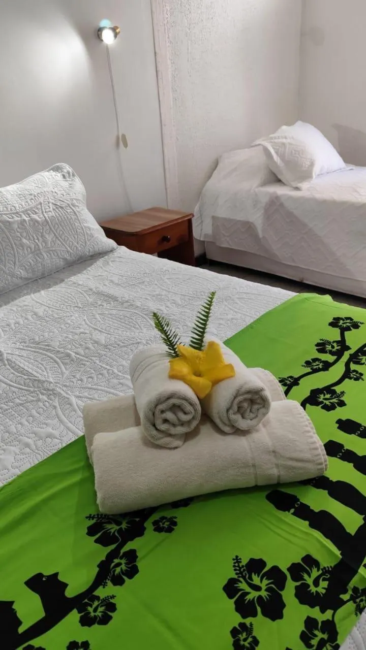 Bed in Hotel Hotu Matua by EI