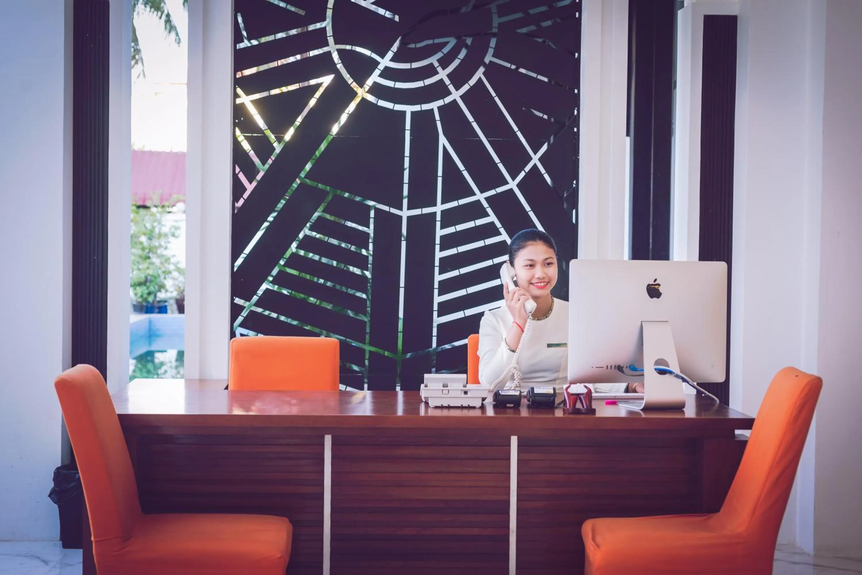 Lobby or reception in THE PRIVILEGE FLOOR by Lotus Blanc