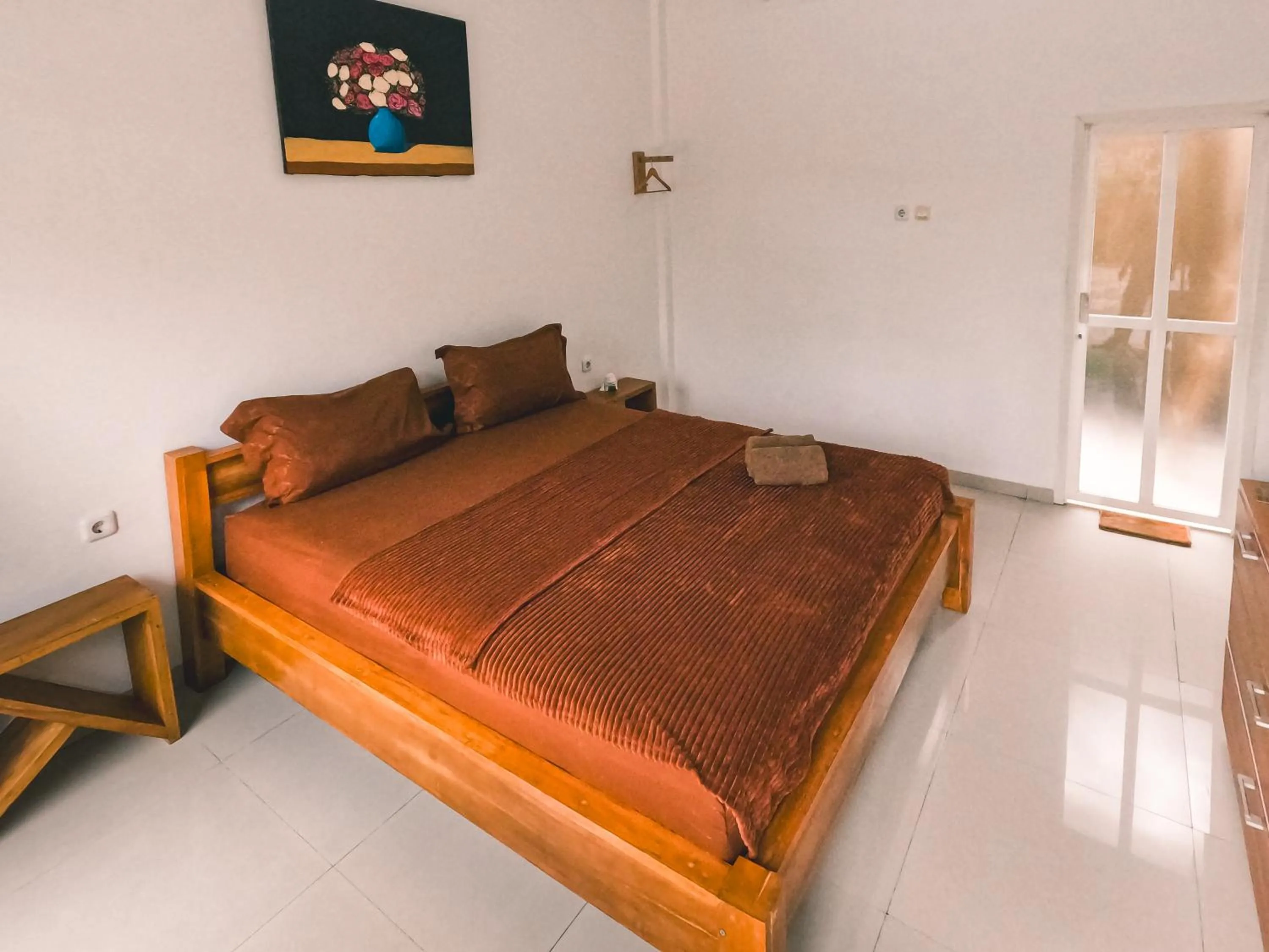 Bed in Zavana rooms & Restaurant