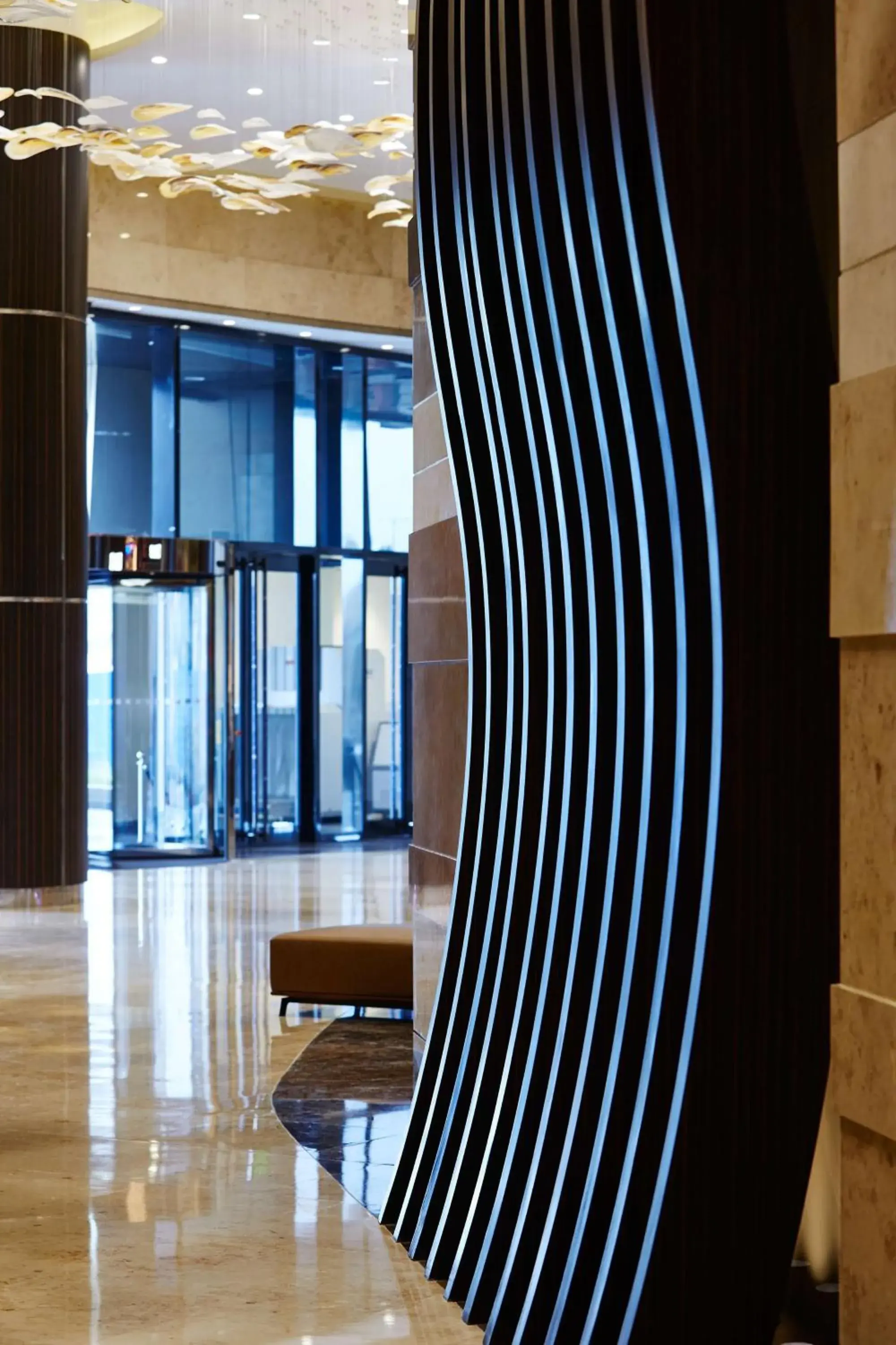 Lobby or reception in Hyatt Regency Manila City of Dreams Lobby or reception in Hyatt Regency Manila City of Dreams