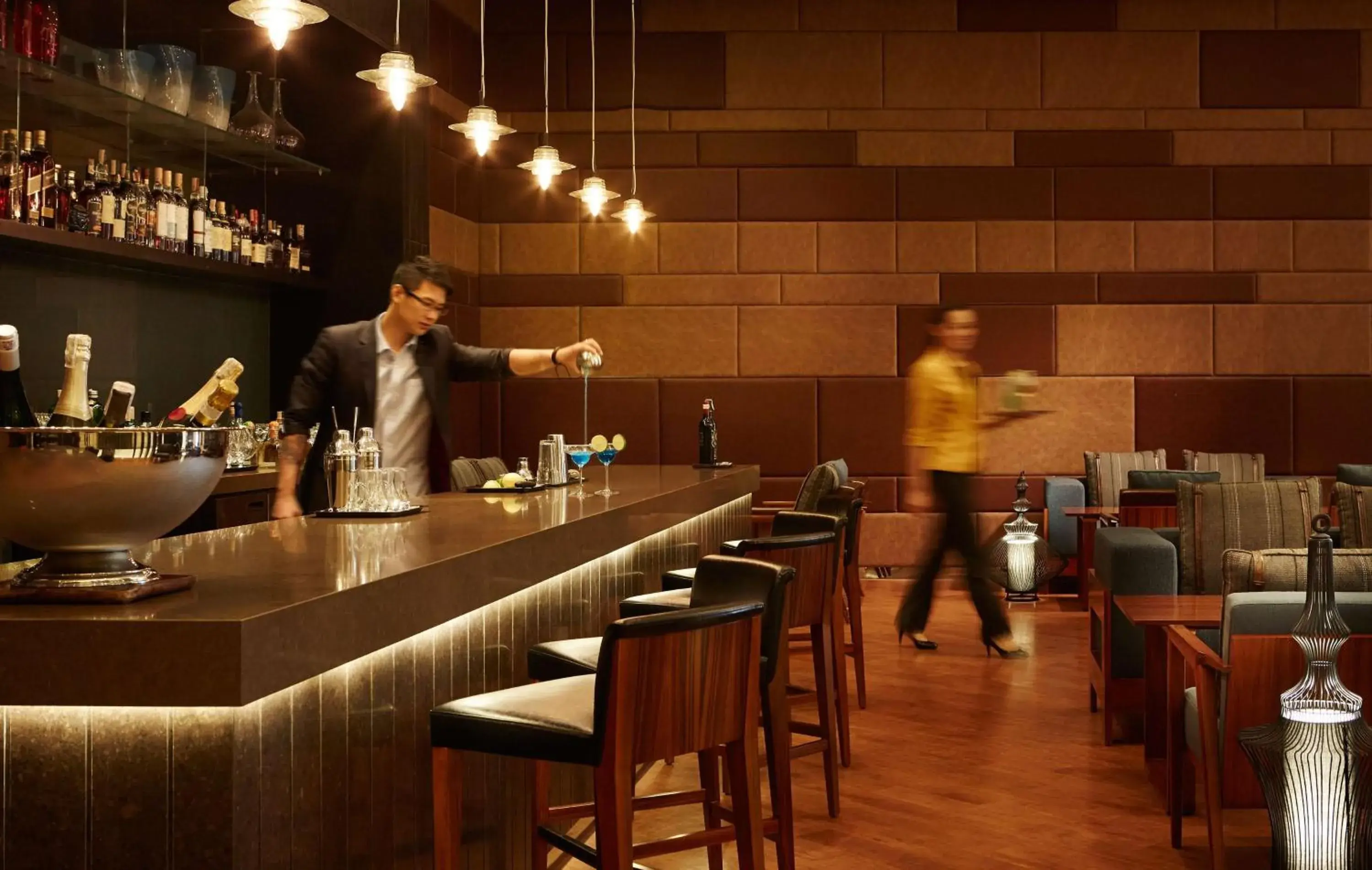 Lounge or bar in Hyatt Regency Manila City of Dreams Lounge or bar in Hyatt Regency Manila City of Dreams