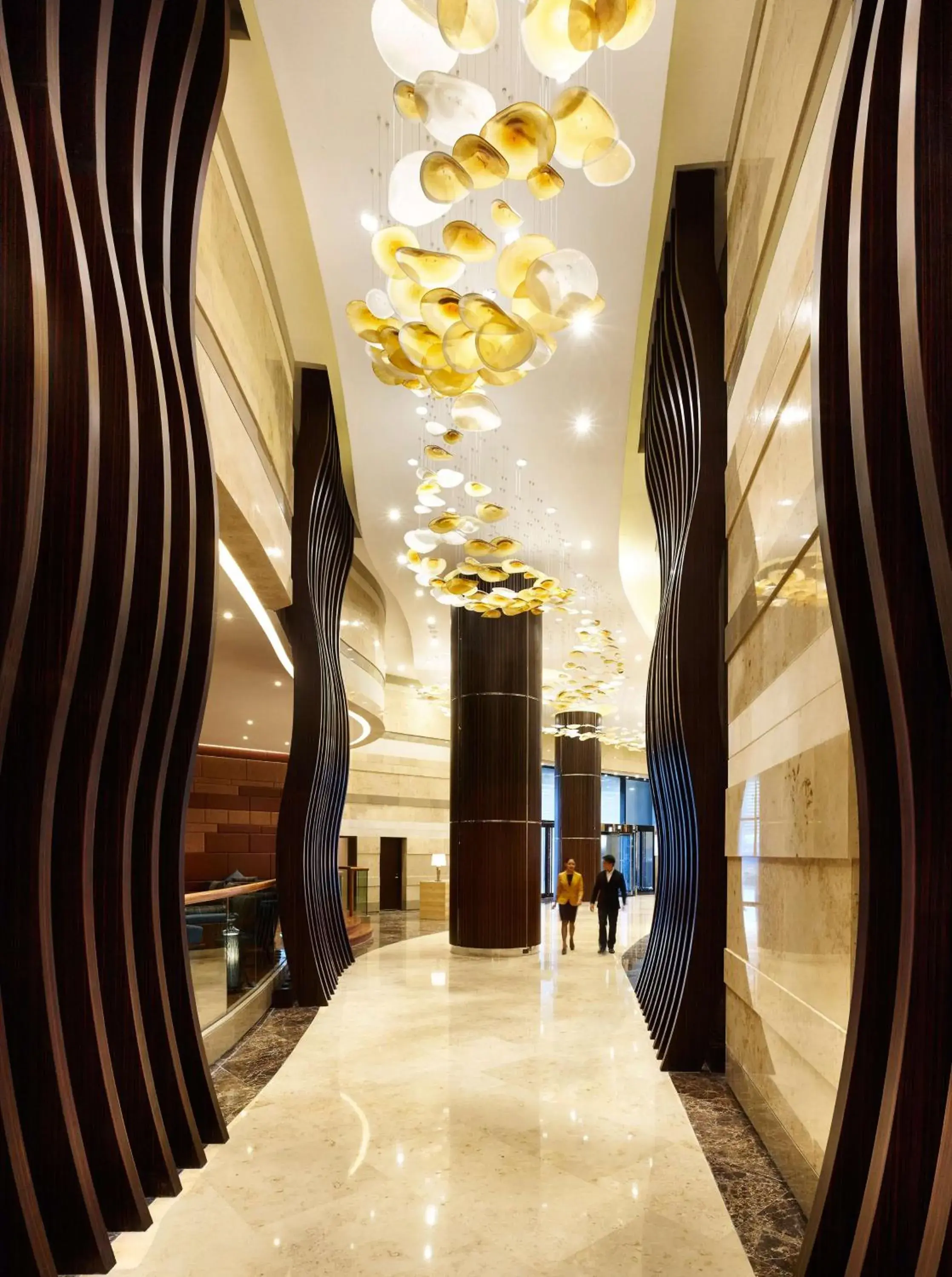 Lobby or reception in Hyatt Regency Manila City of Dreams Lobby or reception in Hyatt Regency Manila City of Dreams