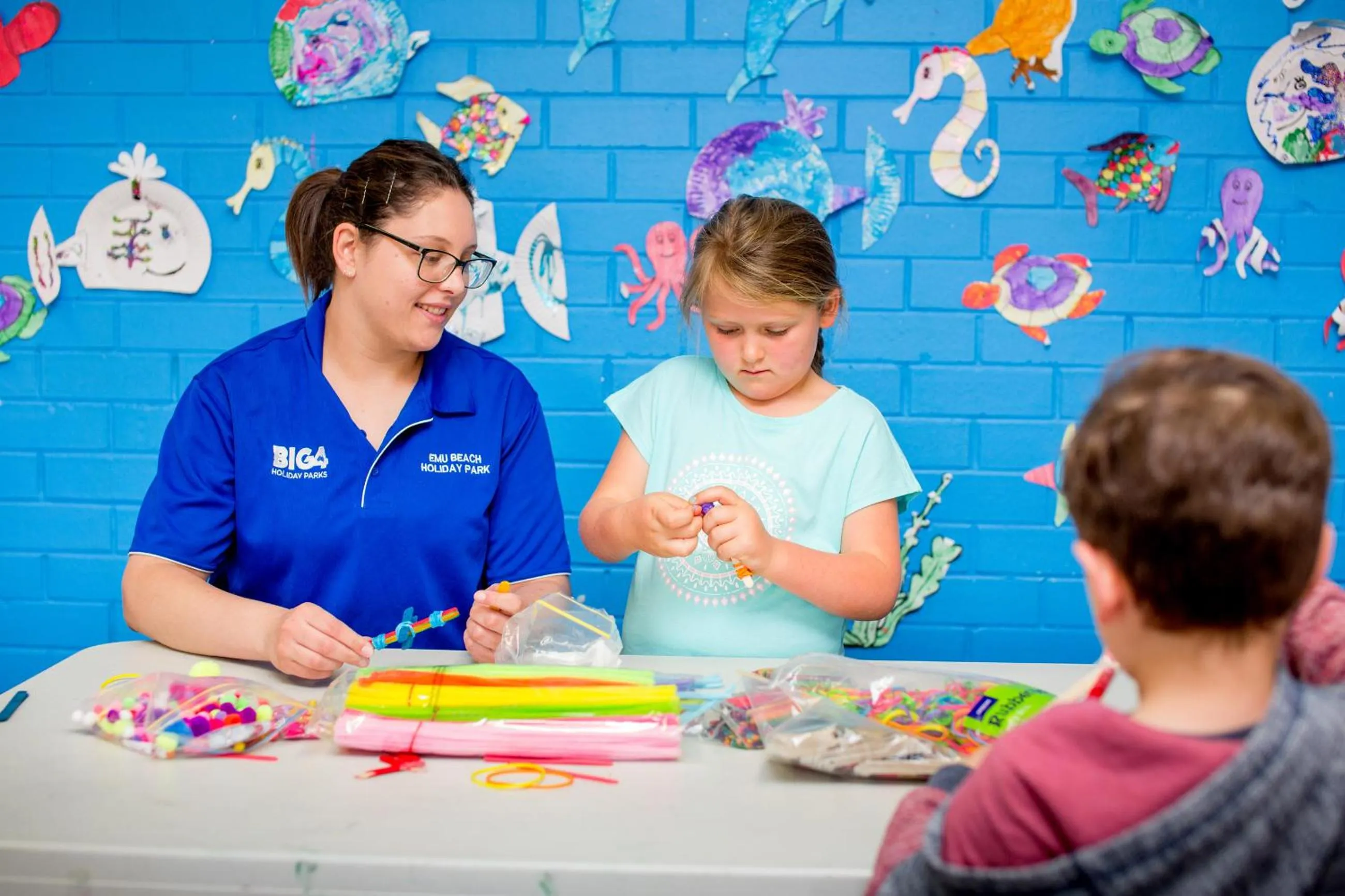 Kids's club in BIG4 Emu Beach Holiday Park