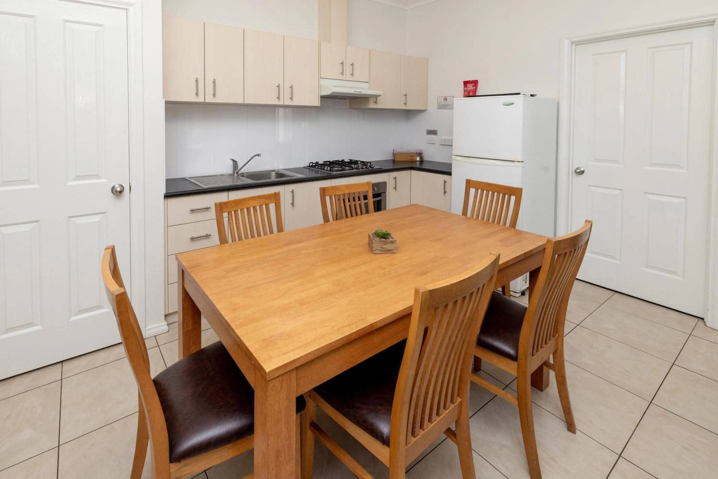Dining area in BIG4 Emu Beach Holiday Park