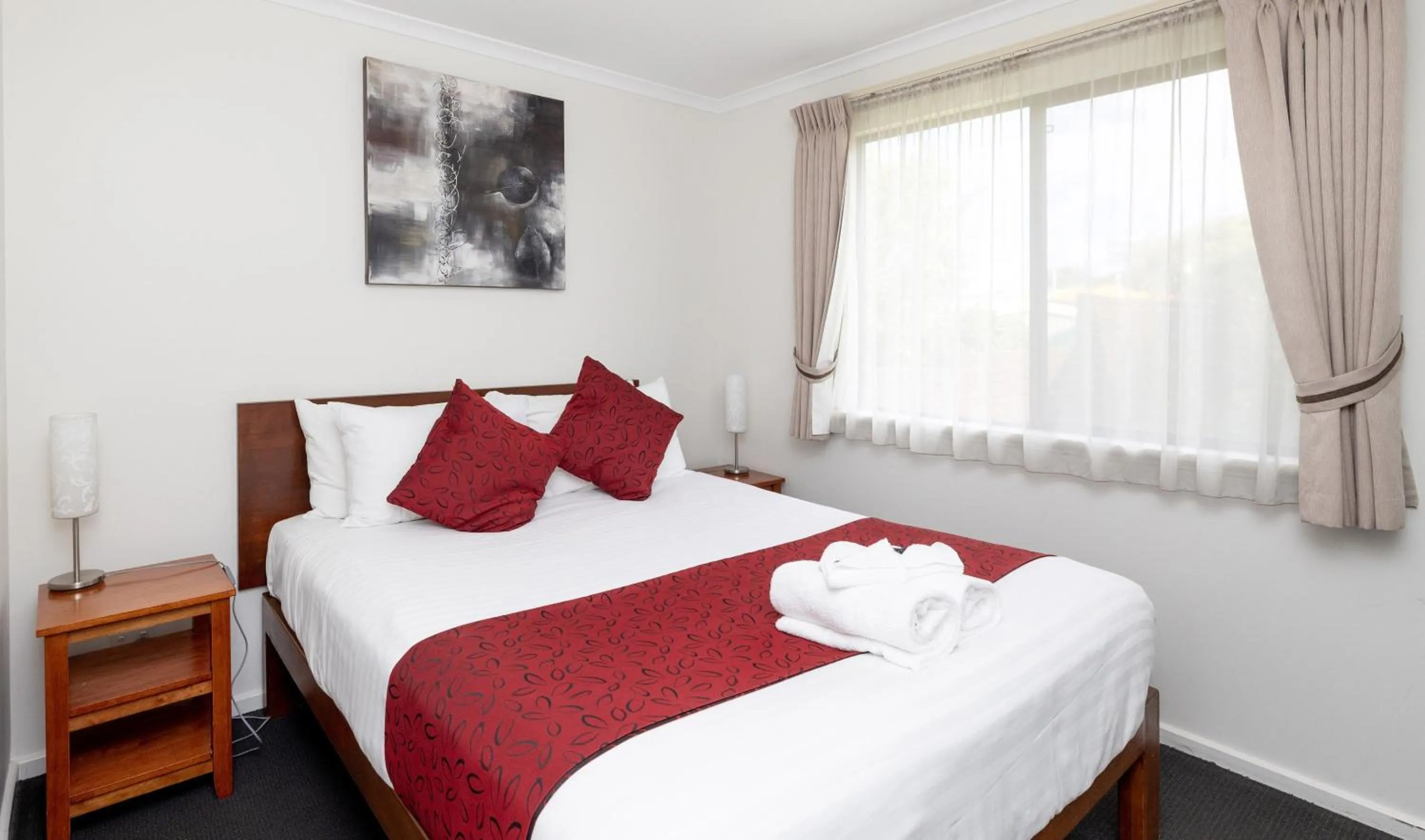 Bedroom, Bed in BIG4 Emu Beach Holiday Park