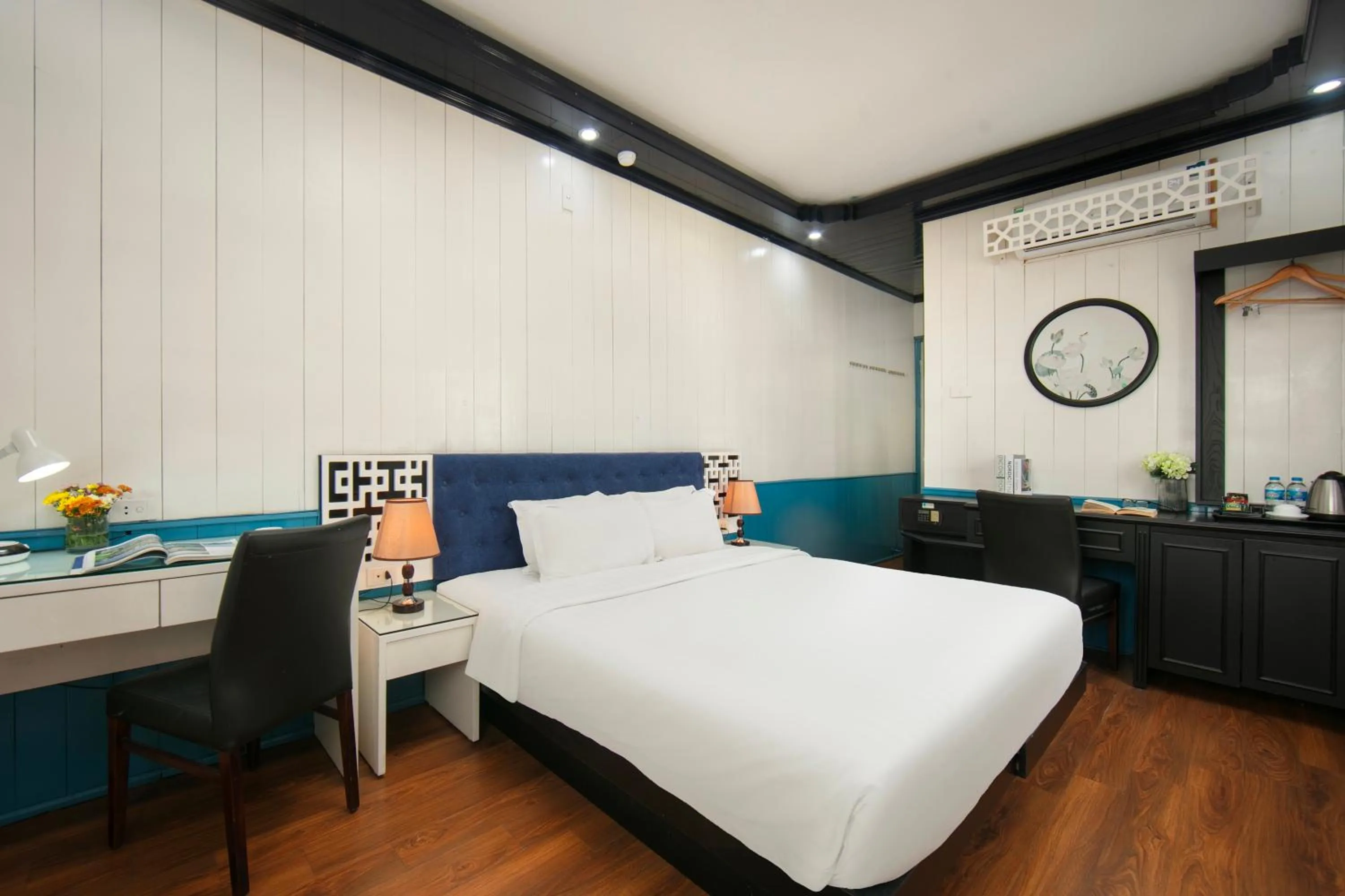 Bed in Diamond Nostalgia Hotel & Spa