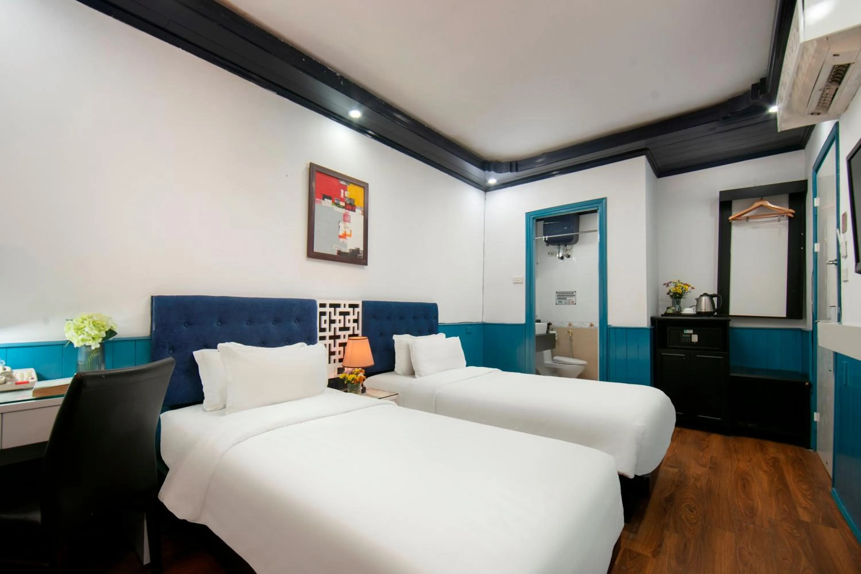 Bed in Diamond Nostalgia Hotel & Spa