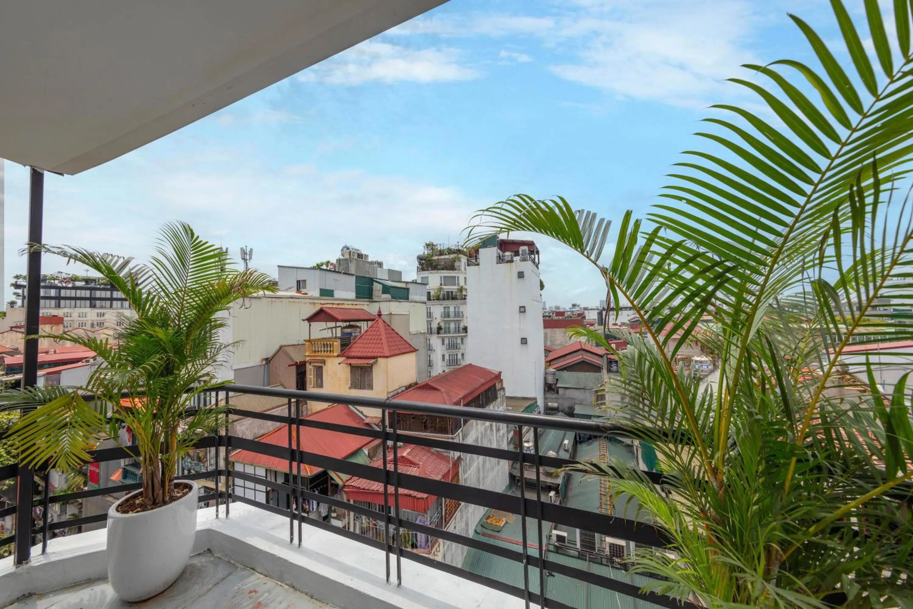 Balcony/Terrace in Hanoi Solo Hostel