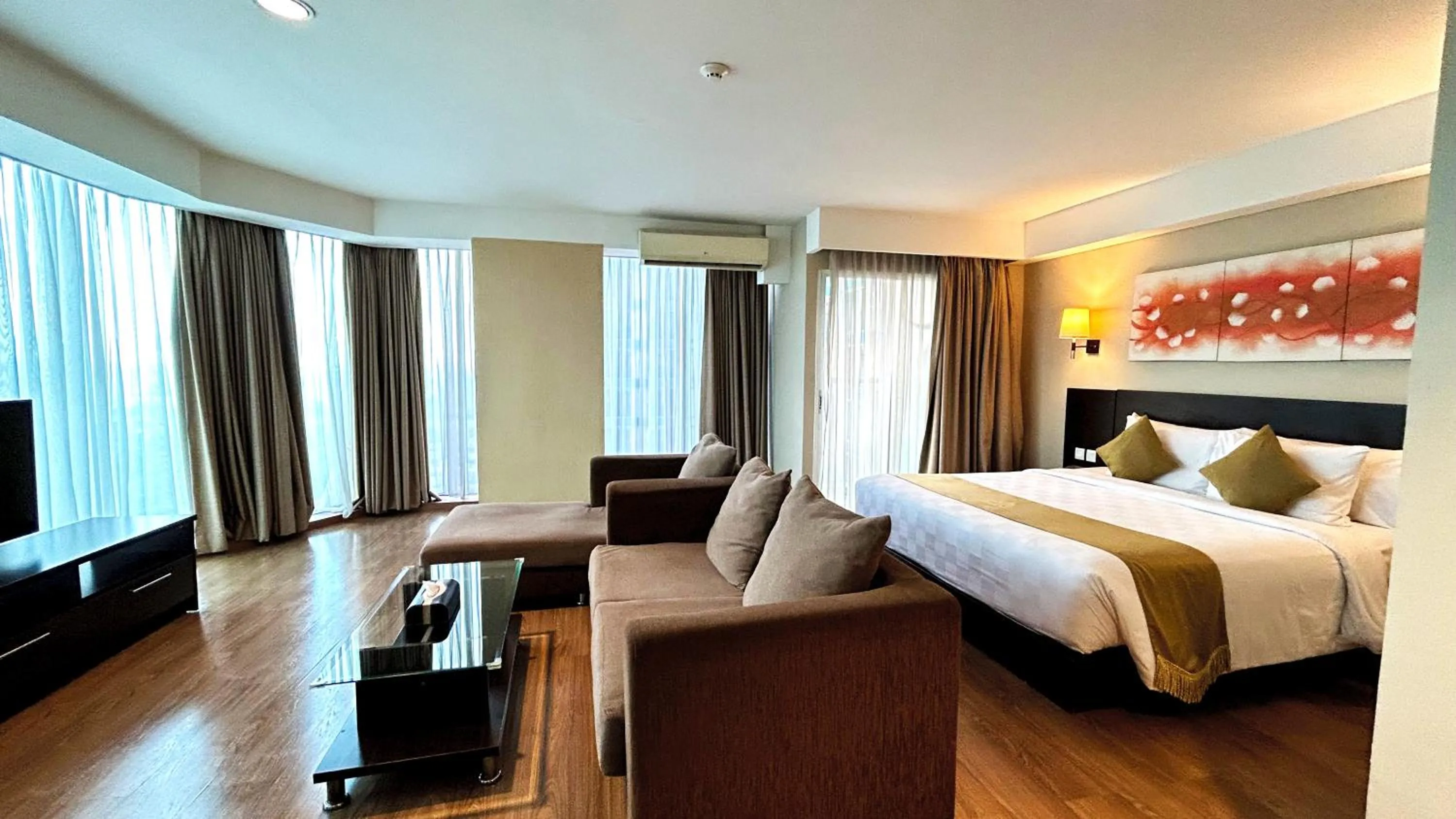 Bed in Best Western Premier The Hive