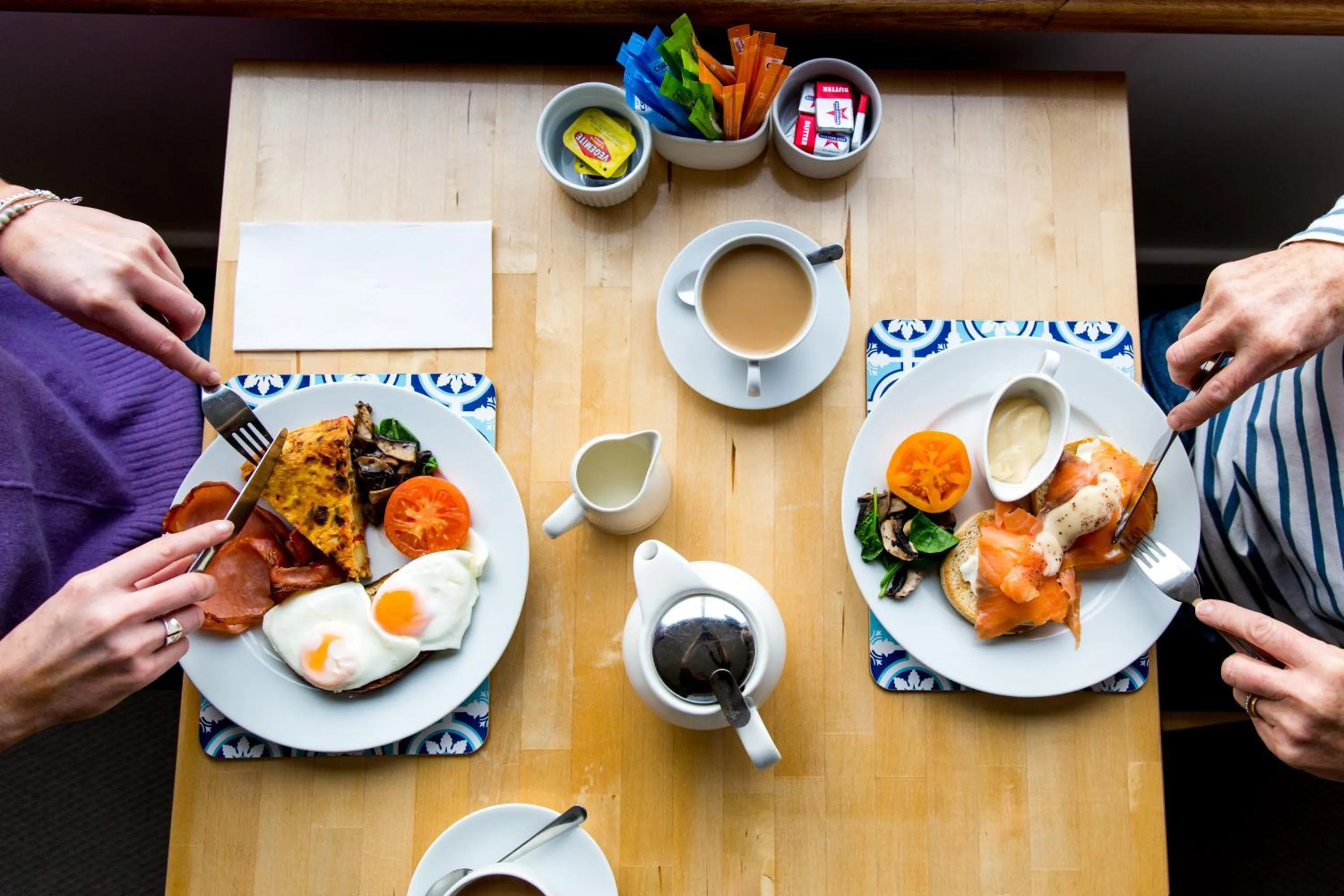 English/Irish breakfast in Ashdowns of Dover