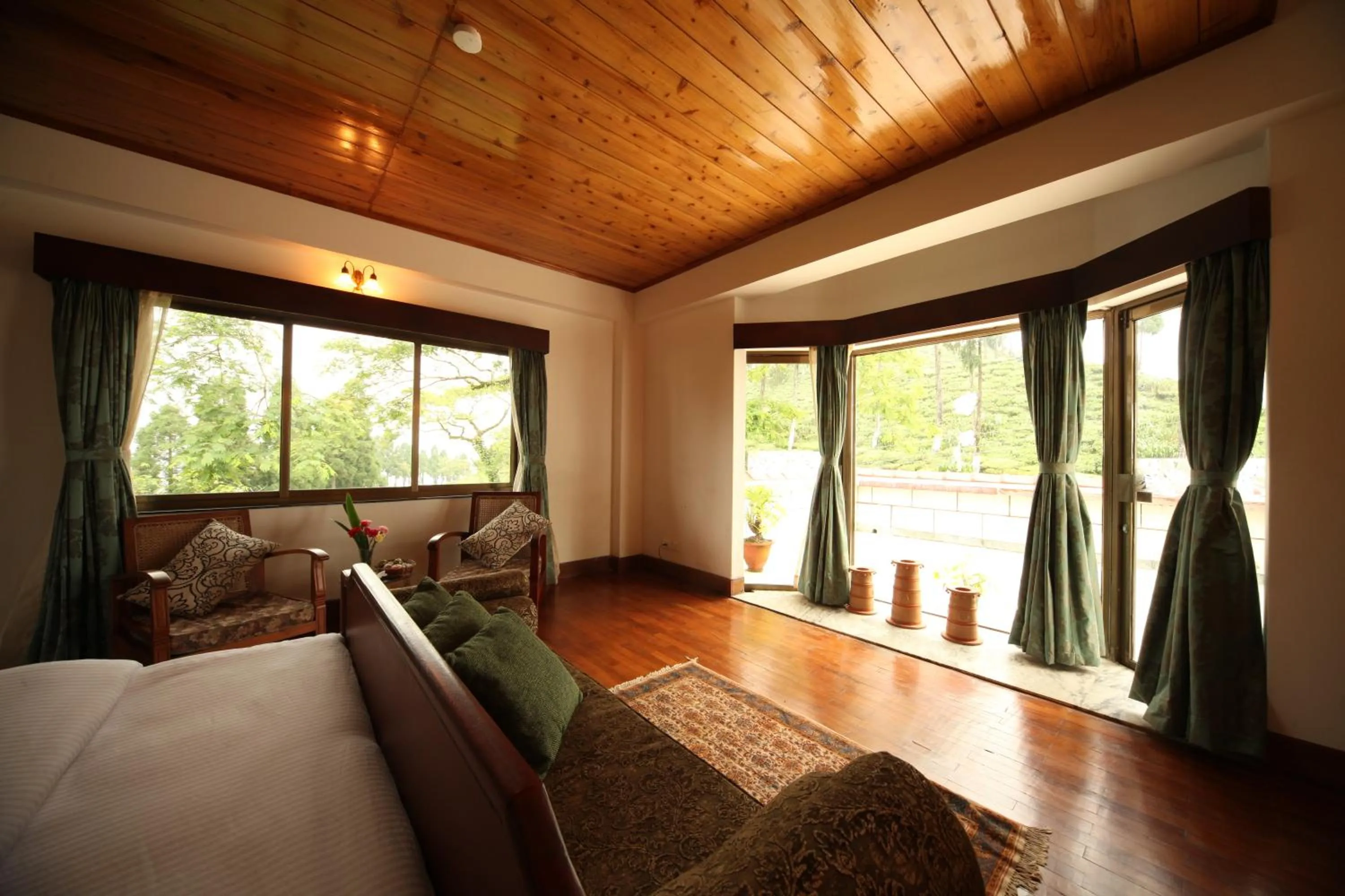 Photo of the whole room, Bed in Sourenee Tea Estate