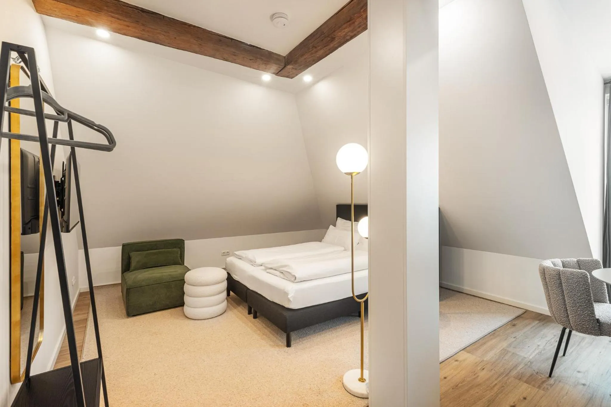 Photo of the whole room, Bed in kalm stay - a design Aparthotel