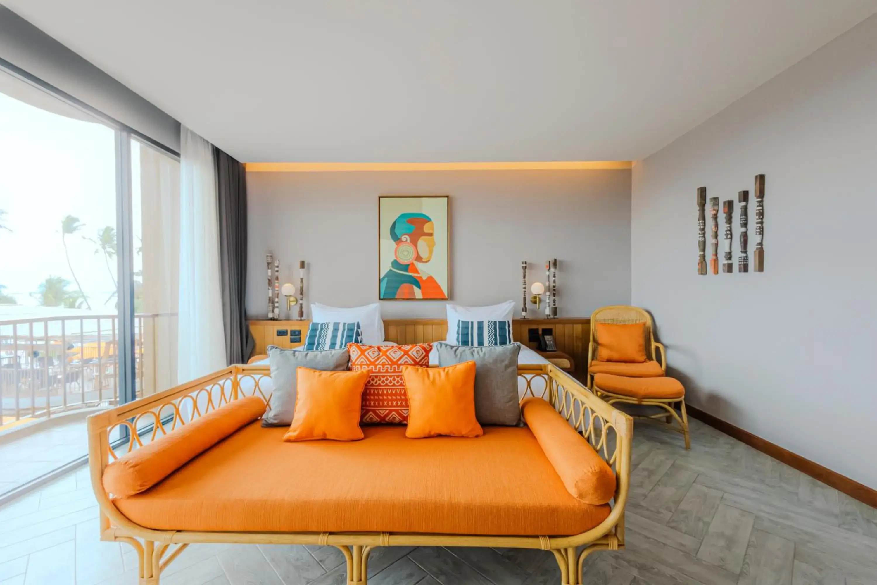 Bed in 79 Beach Club and Resort Samui Bed in 79 Beach Club and Resort Samui