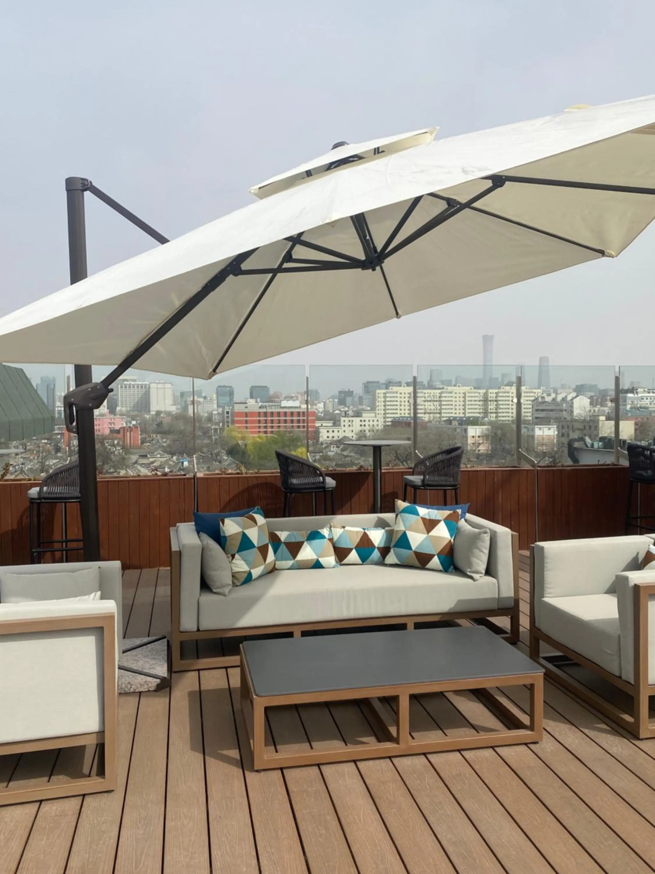 Balcony/Terrace in The Purple Horse Hotel Beijing