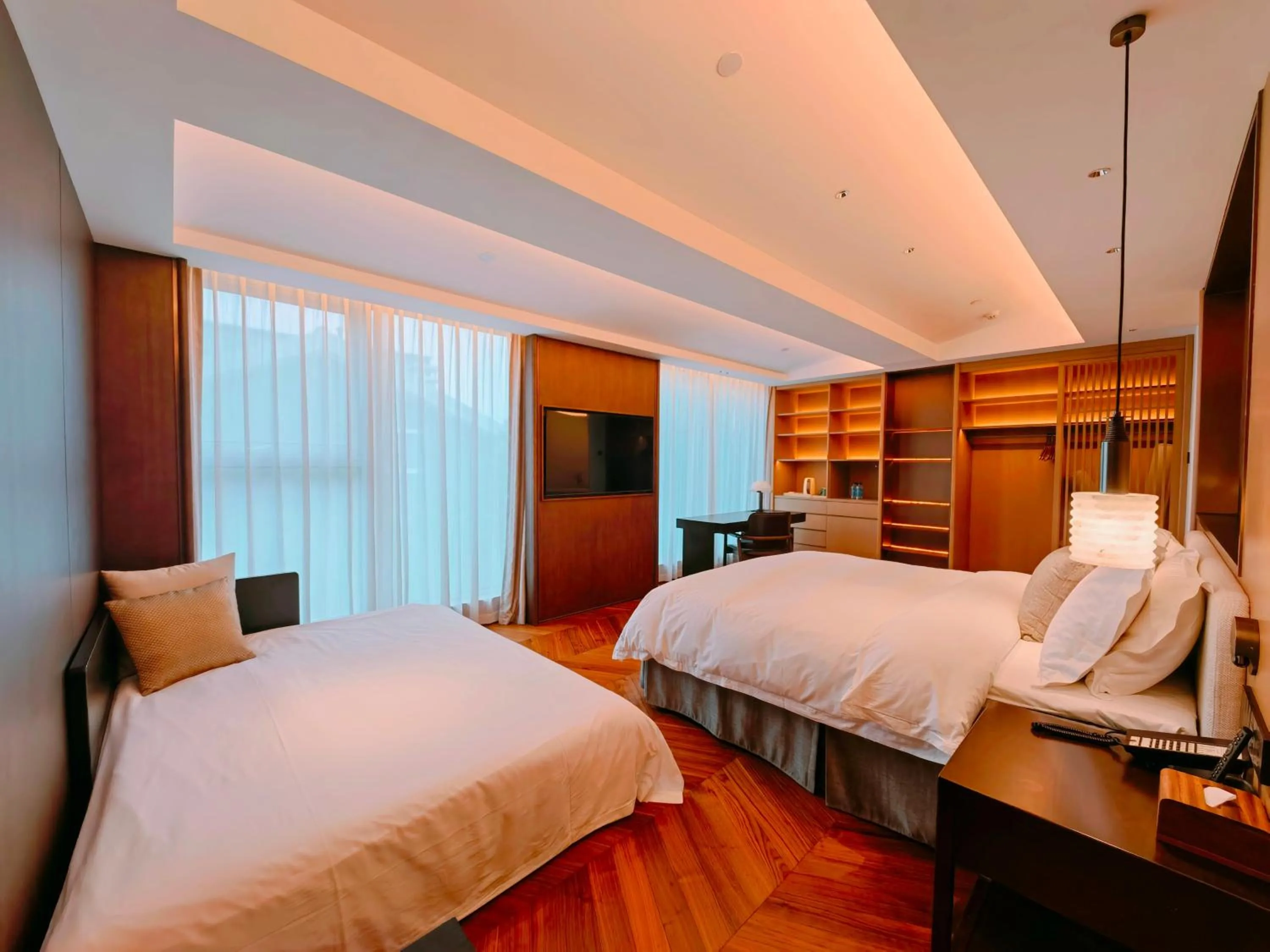 Photo of the whole room, Bed in The Purple Horse Hotel Beijing