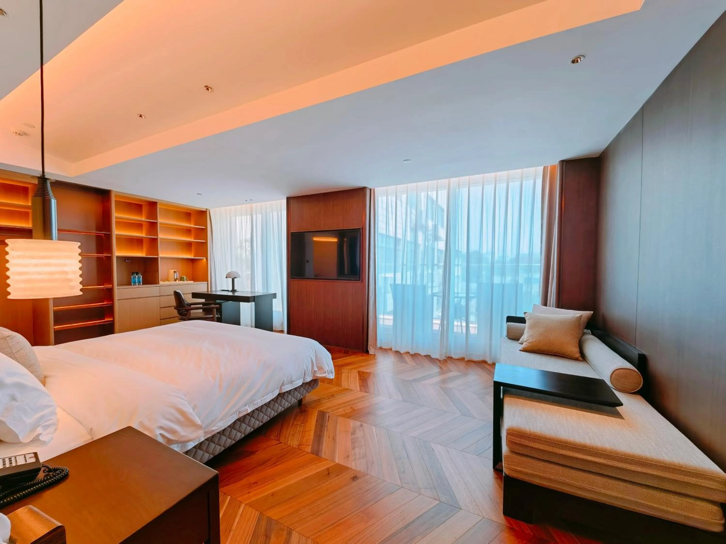 Photo of the whole room, Bed in The Purple Horse Hotel Beijing