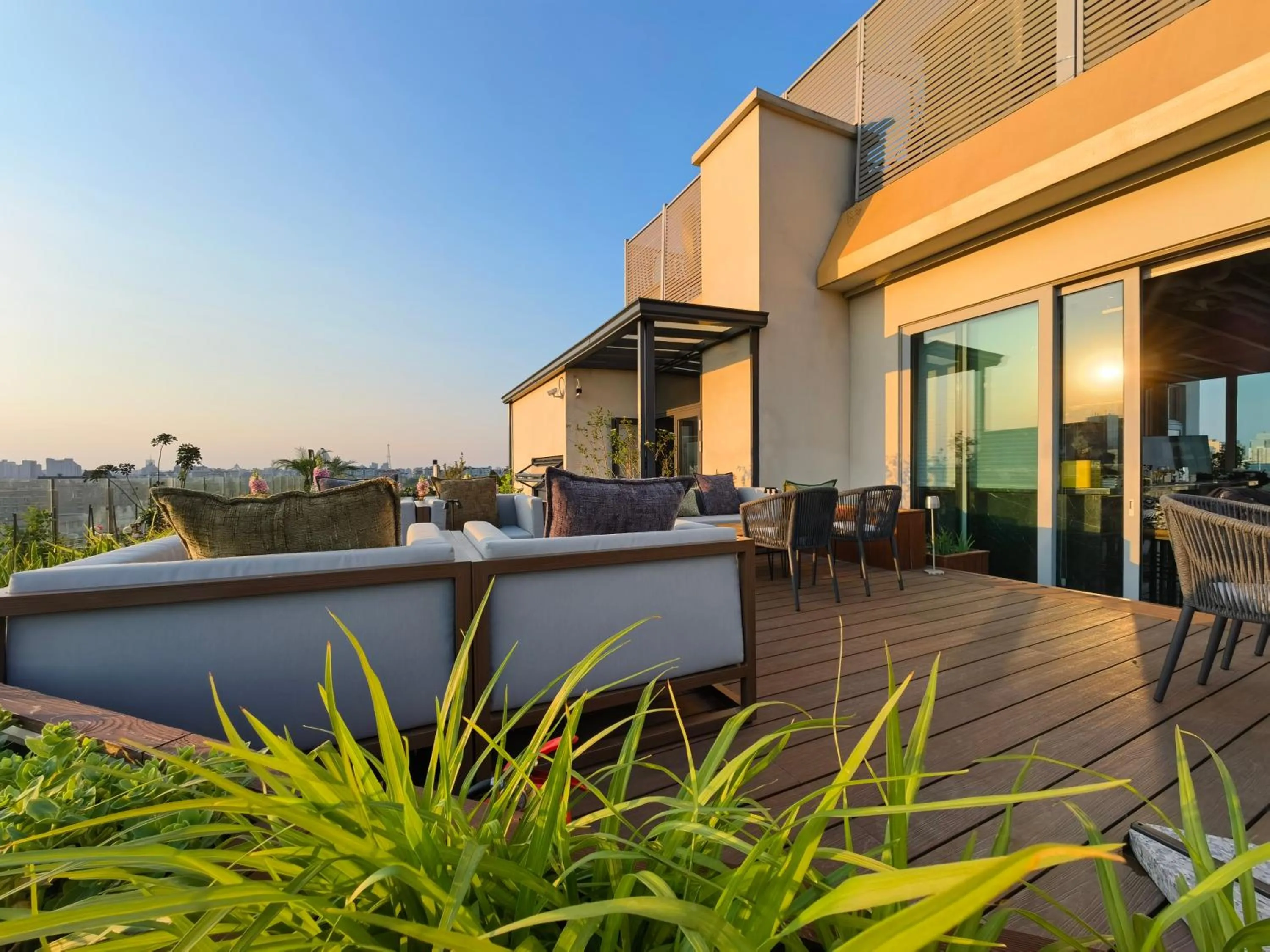 Balcony/Terrace in The Purple Horse Hotel Beijing