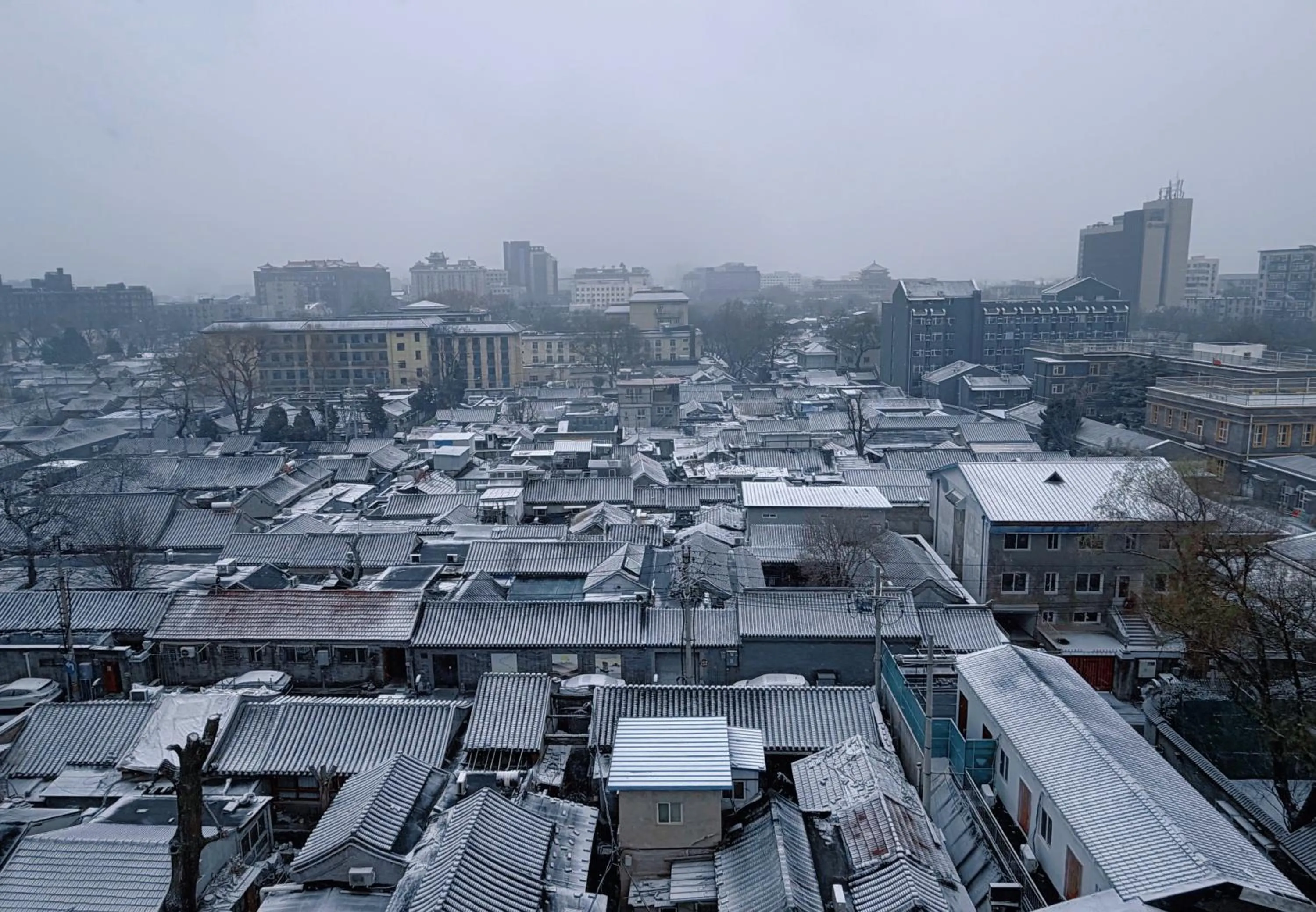 Bird's eye view in The Purple Horse Hotel Beijing