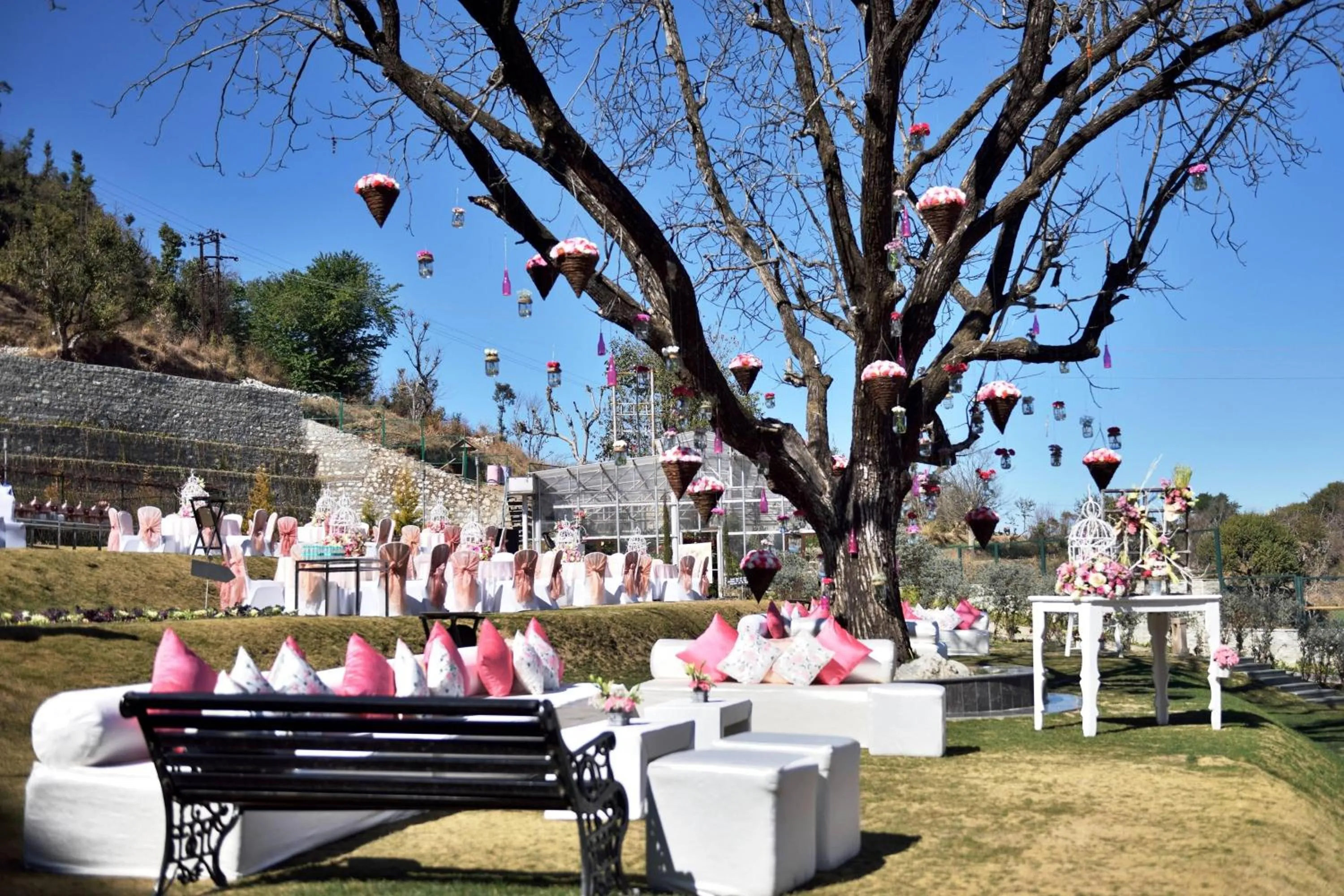 Lobby or reception in JW Marriott Mussoorie Walnut Grove Resort & Spa