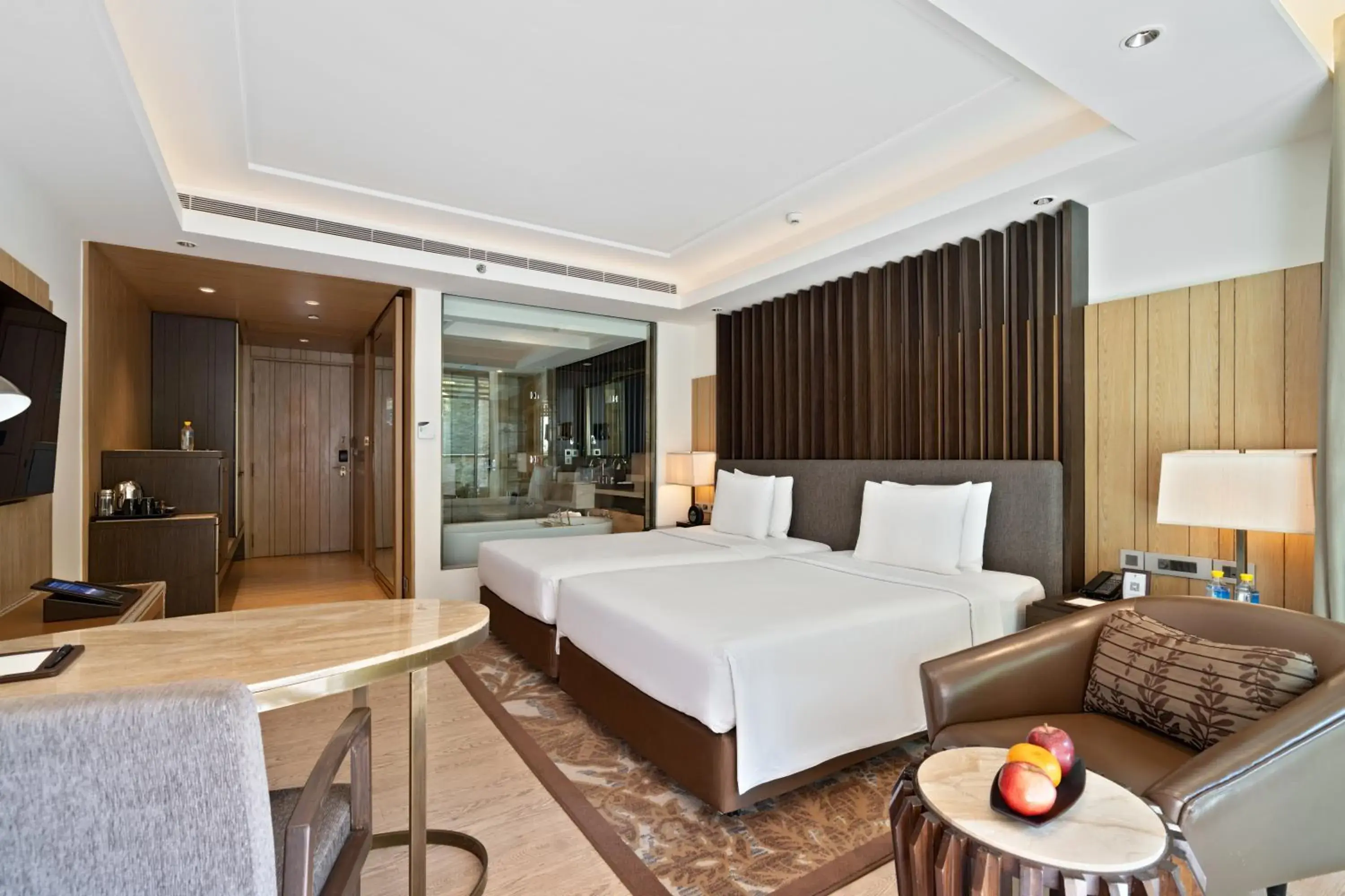 2 Twin/Single Beds, Guest Room, Balcony with 10% off on Spa, Entertainment Zone & Transfers along with 2 Cocktails or Mocktails - single occupancy in JW Marriott Mussoorie Walnut Grove Resort & Spa 2 Twin/Single Beds, Guest Room, Balcony with 10% off on Spa, Entertainment Zone & Transfers along with 2 Cocktails or Mocktails - single occupancy in JW Marriott Mussoorie Walnut Grove Resort & Spa