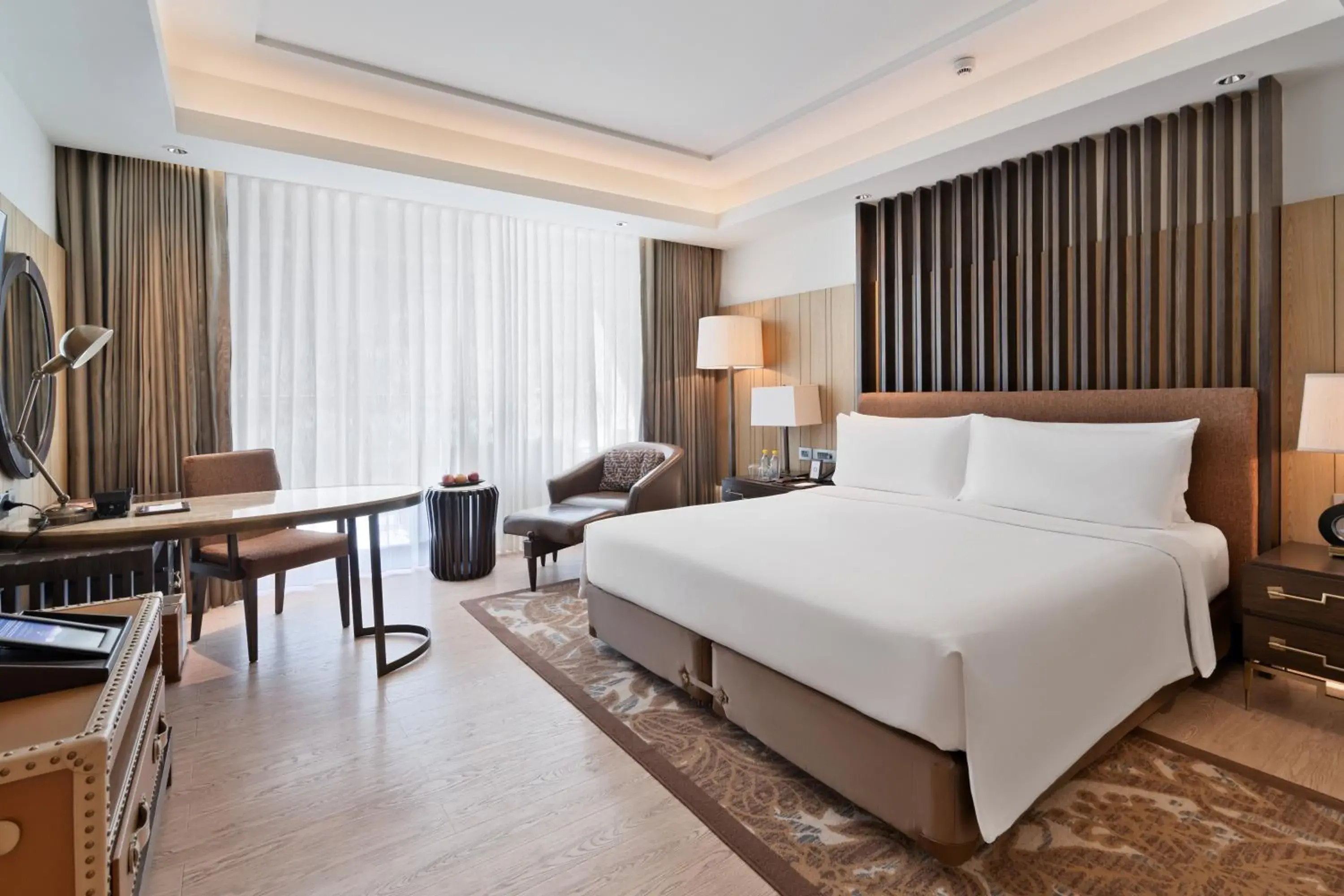 1 King Bed, Guest Room, Balcony with 10% off on Spa, Entertainment Zone & Transfers along with 2 Cocktails or Mocktails - single occupancy in JW Marriott Mussoorie Walnut Grove Resort & Spa 1 King Bed, Guest Room, Balcony with 10% off on Spa, Entertainment Zone & Transfers along with 2 Cocktails or Mocktails - single occupancy in JW Marriott Mussoorie Walnut Grove Resort & Spa