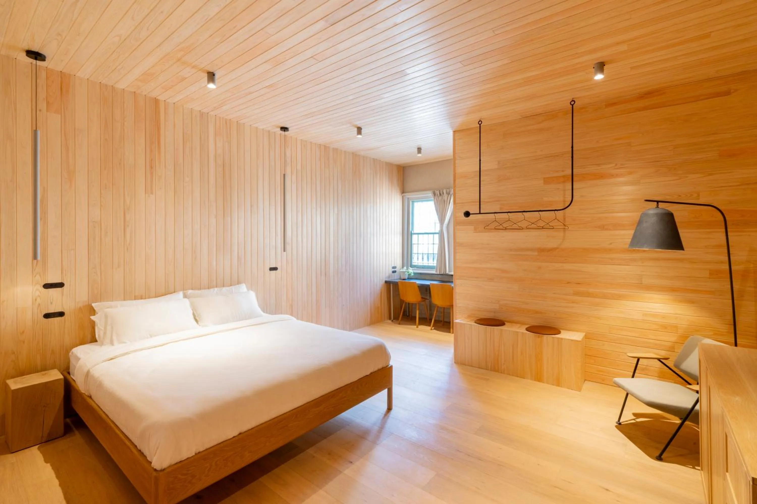 Bed in In The Brick Spa And Hotel