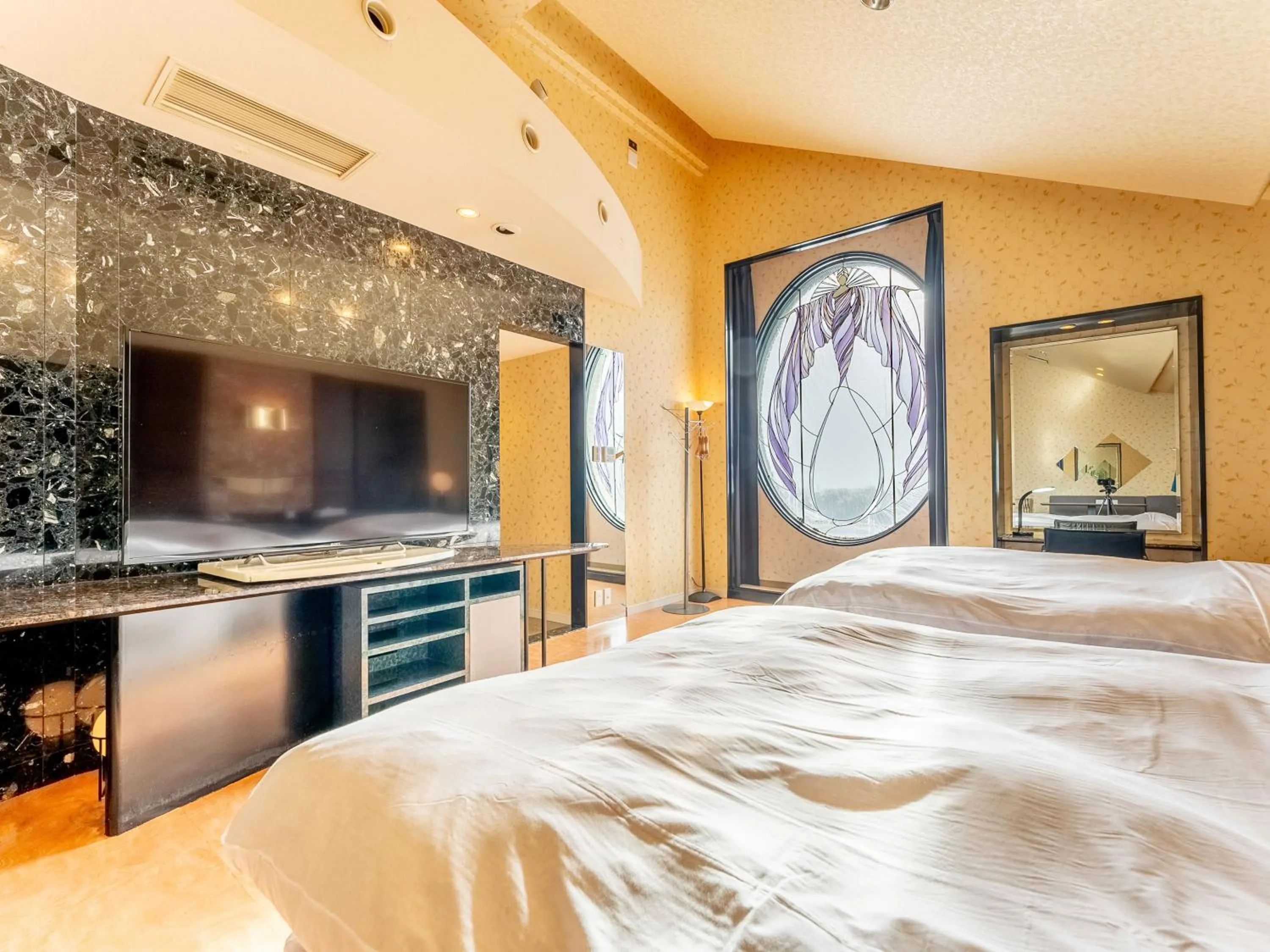 Bed in Tabist Shizukuishi Resort Hotel