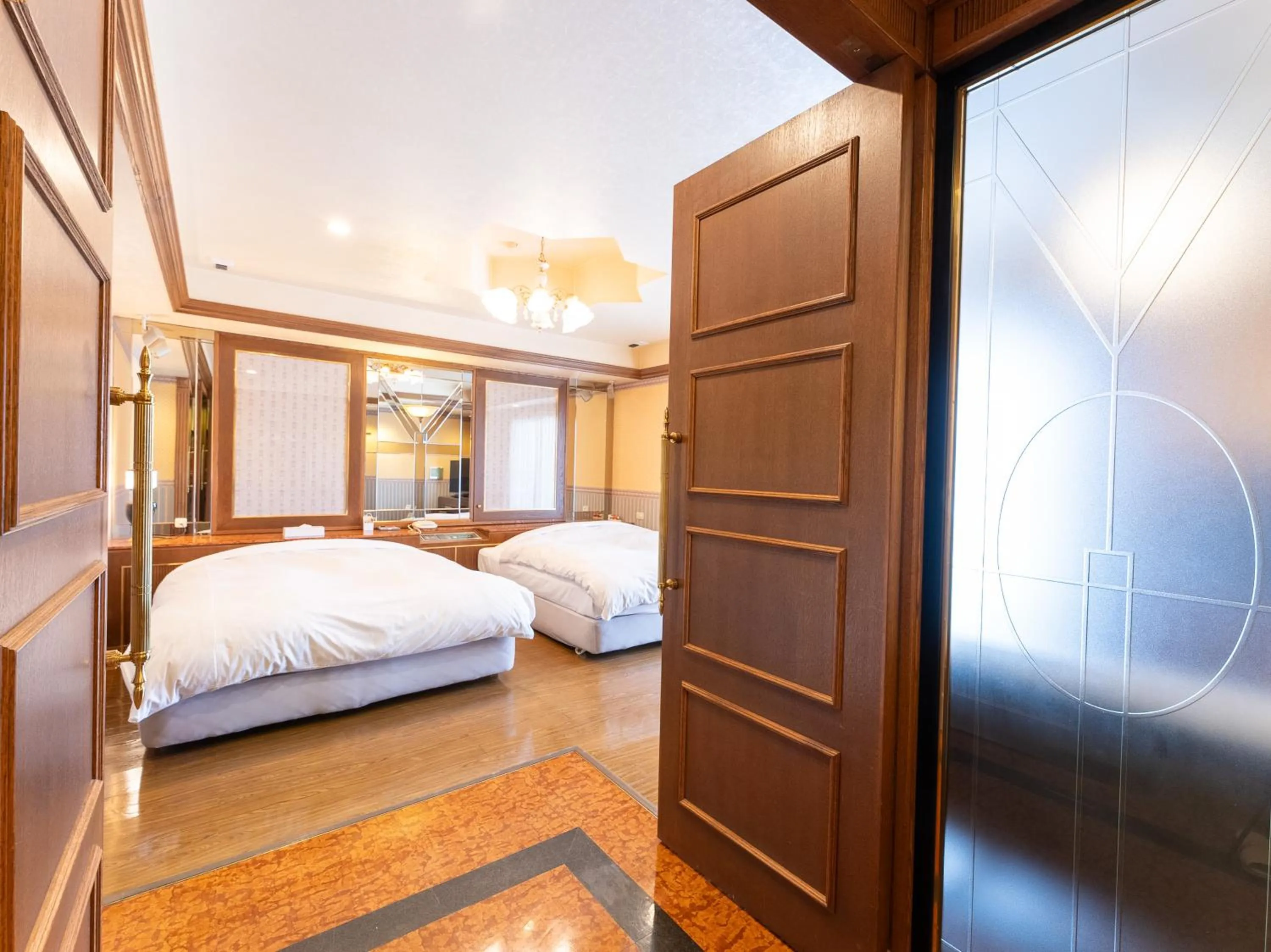 Bed in Tabist Shizukuishi Resort Hotel