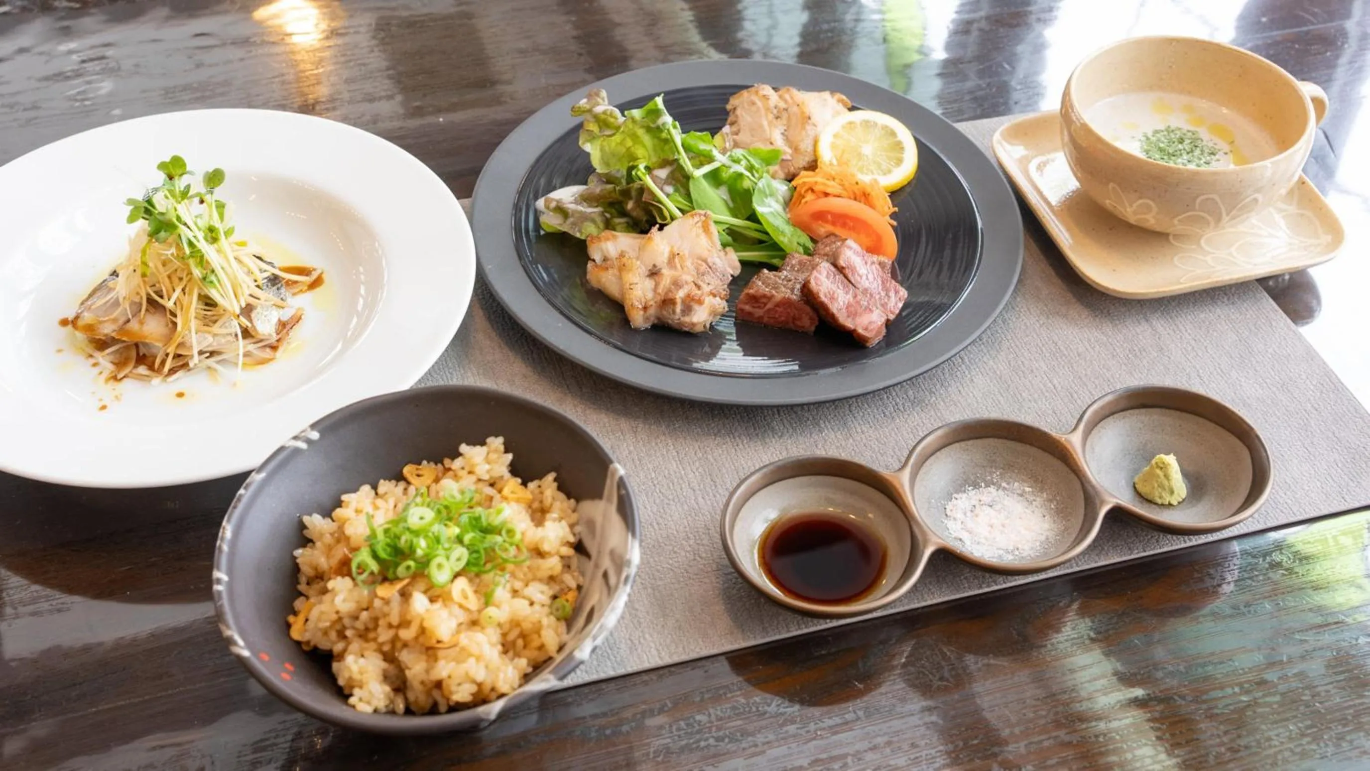 Food and drinks in Tabist Shizukuishi Resort Hotel