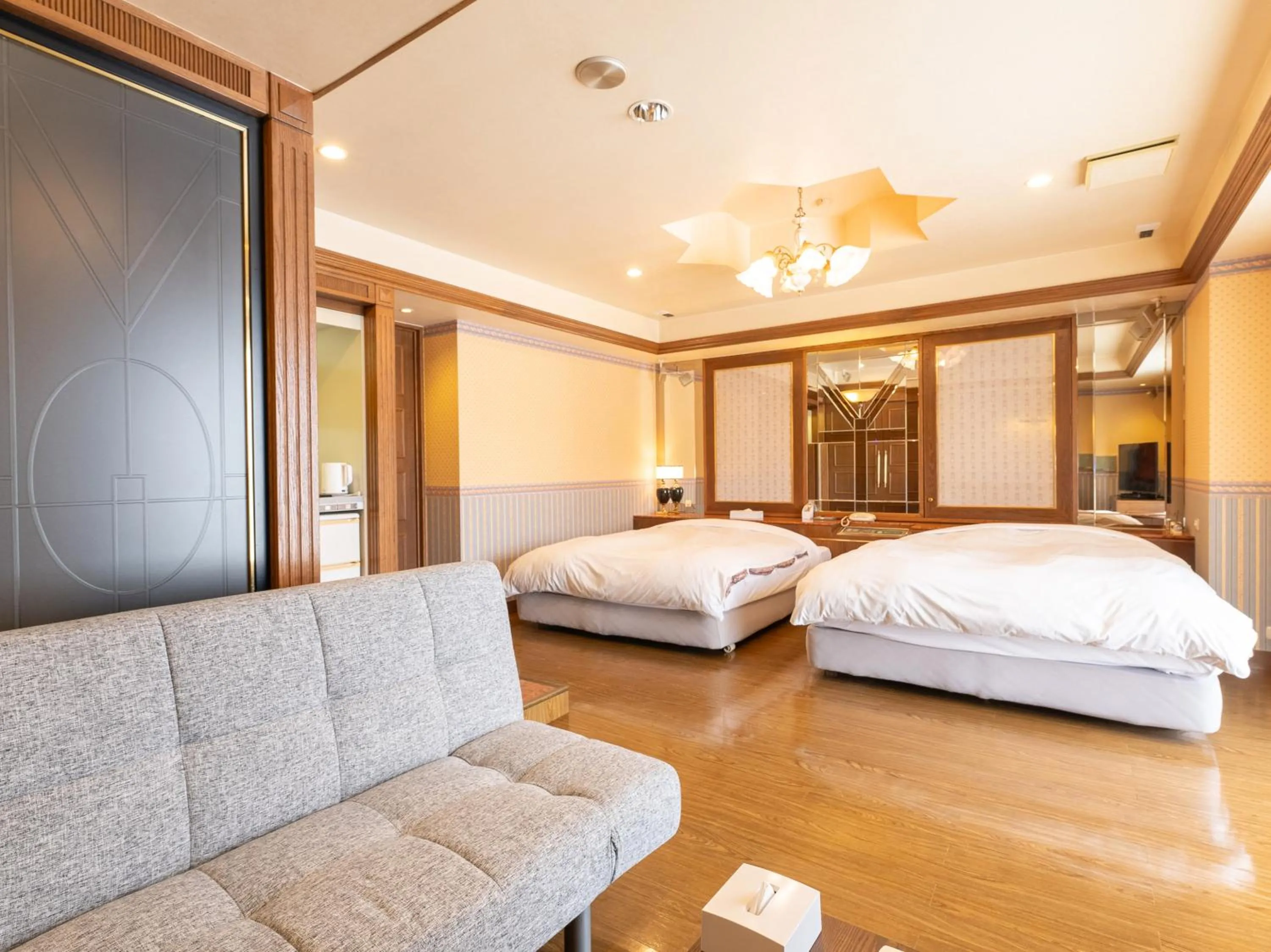 Bed in Tabist Shizukuishi Resort Hotel