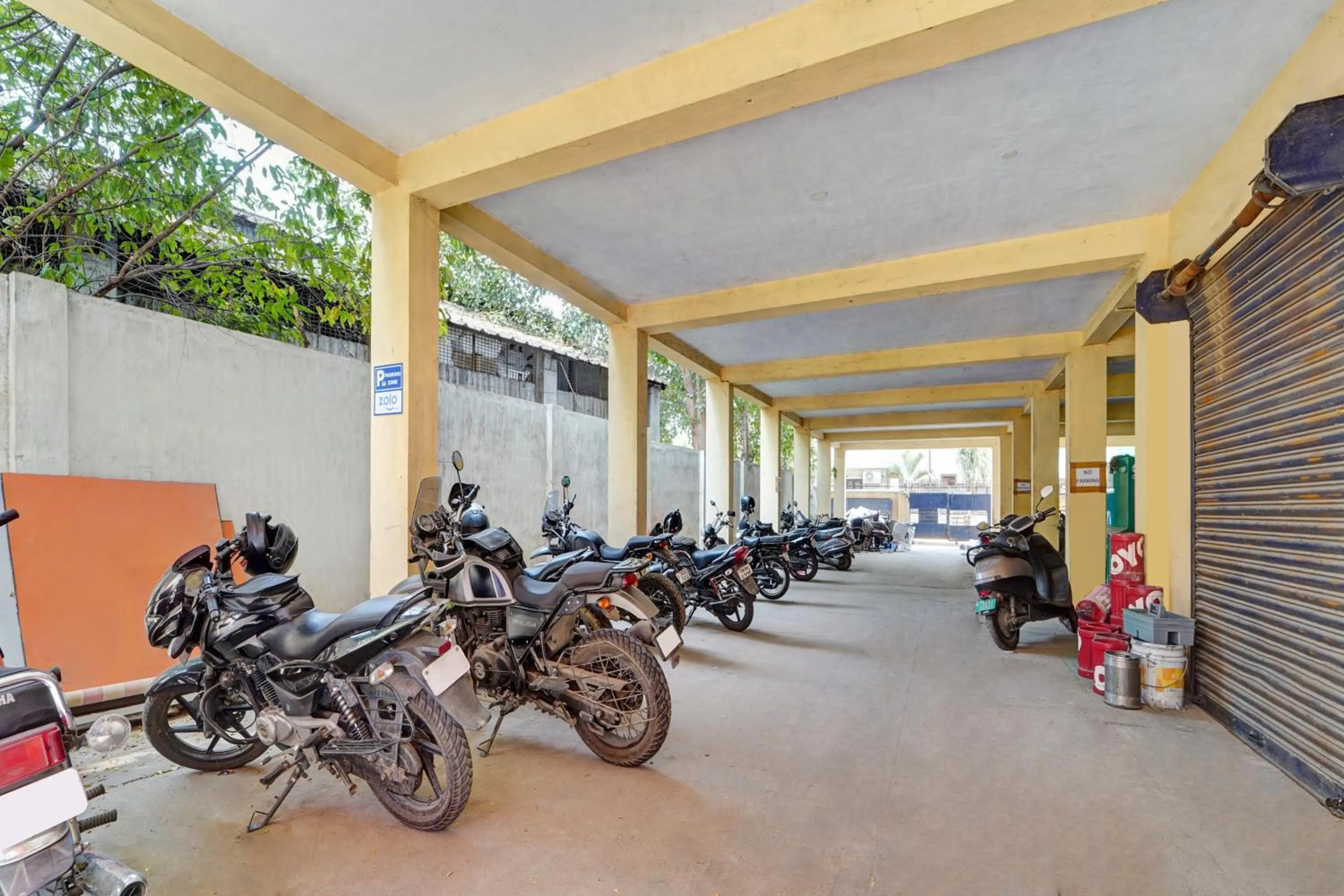 On site in Hotel O Trident Inn