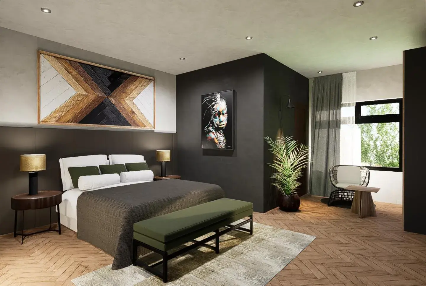 Deluxe Queen Room - single occupancy in The Little Outlook Deluxe Queen Room - single occupancy in The Little Outlook