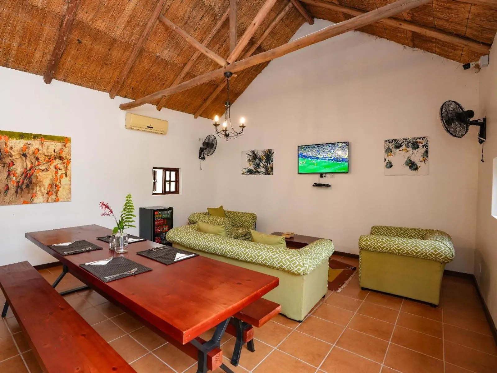 Communal lounge/ TV room in The Little Outlook