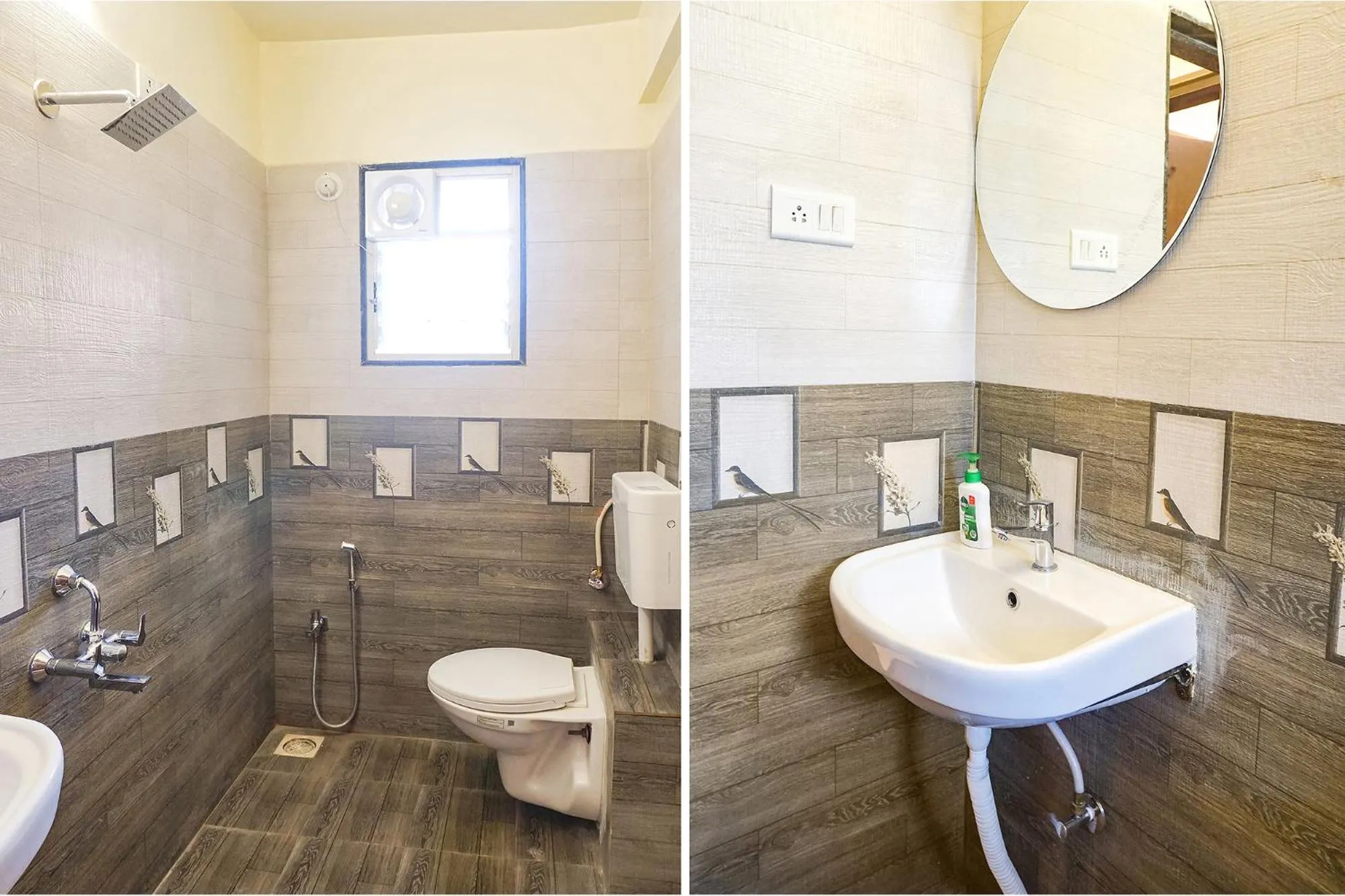 Bathroom in FabHotel Majestic Luxurious - Nr Rajaram Bhiku Pathare Stadium