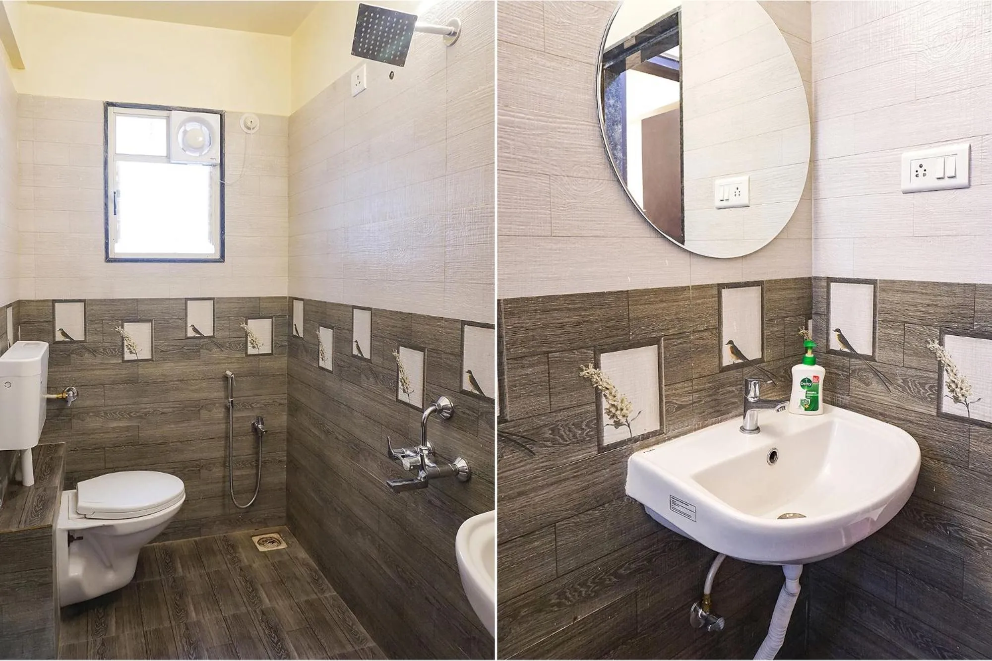 Bathroom in FabHotel Majestic Luxurious - Nr Rajaram Bhiku Pathare Stadium