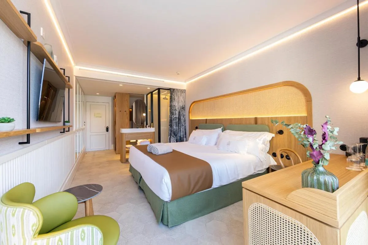 Bed in Alcázar Hotel Sóller